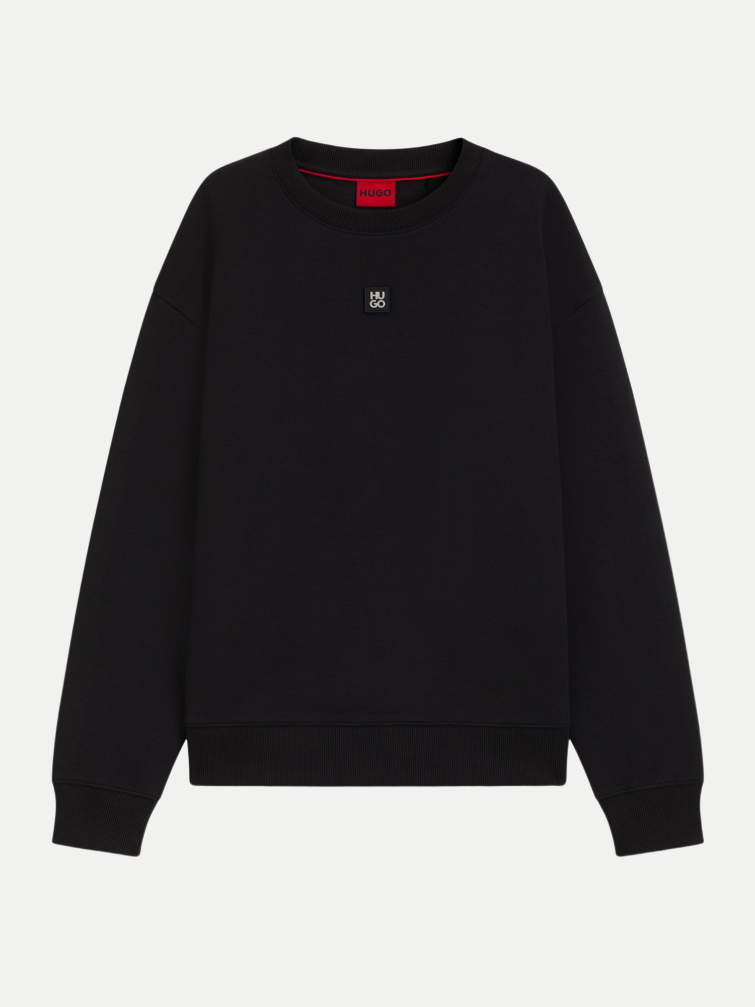 HUGO Sweatshirt Dettil Schwarz M