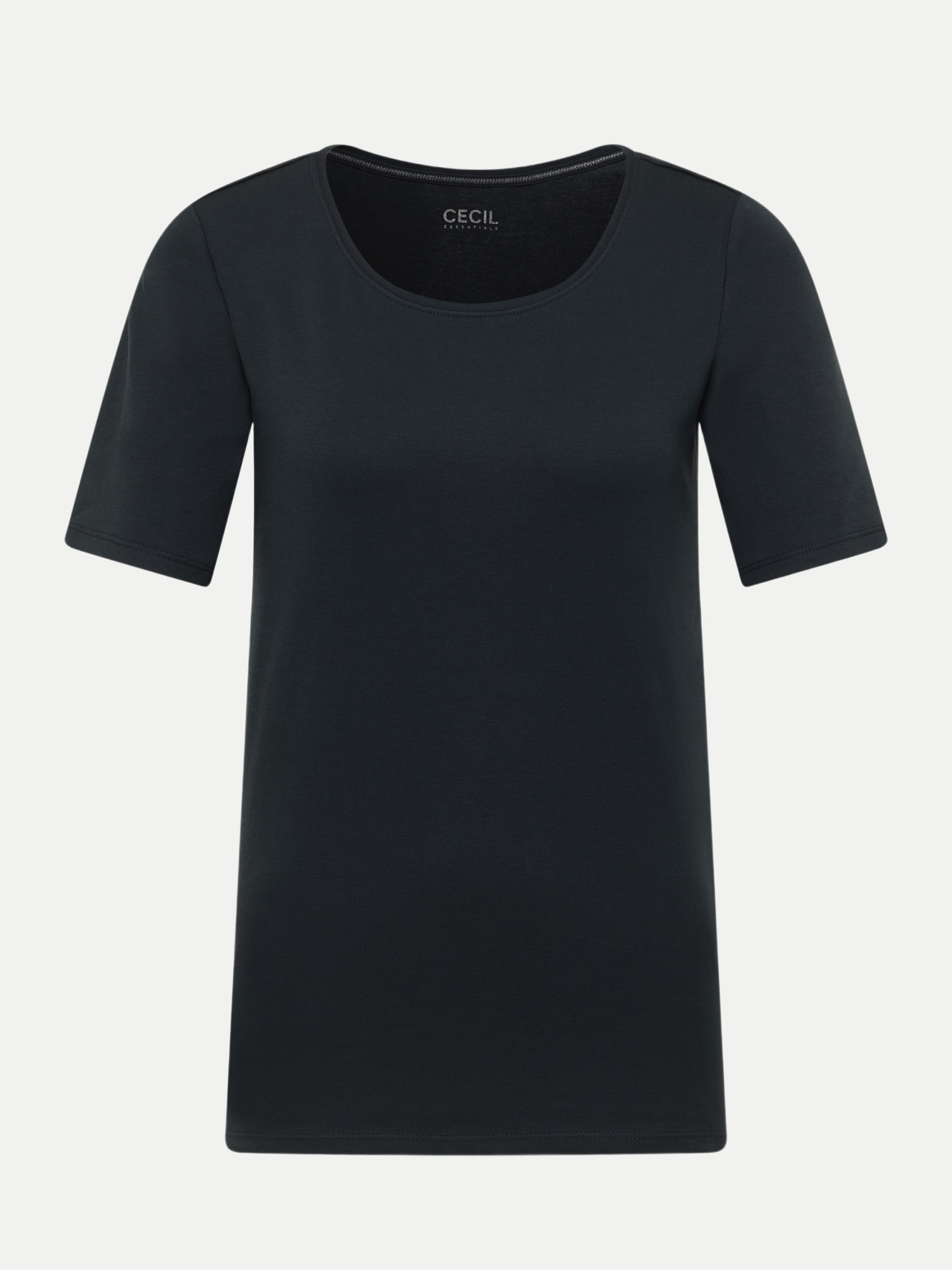 Basic T-Shirt Style Lena Schwarz M