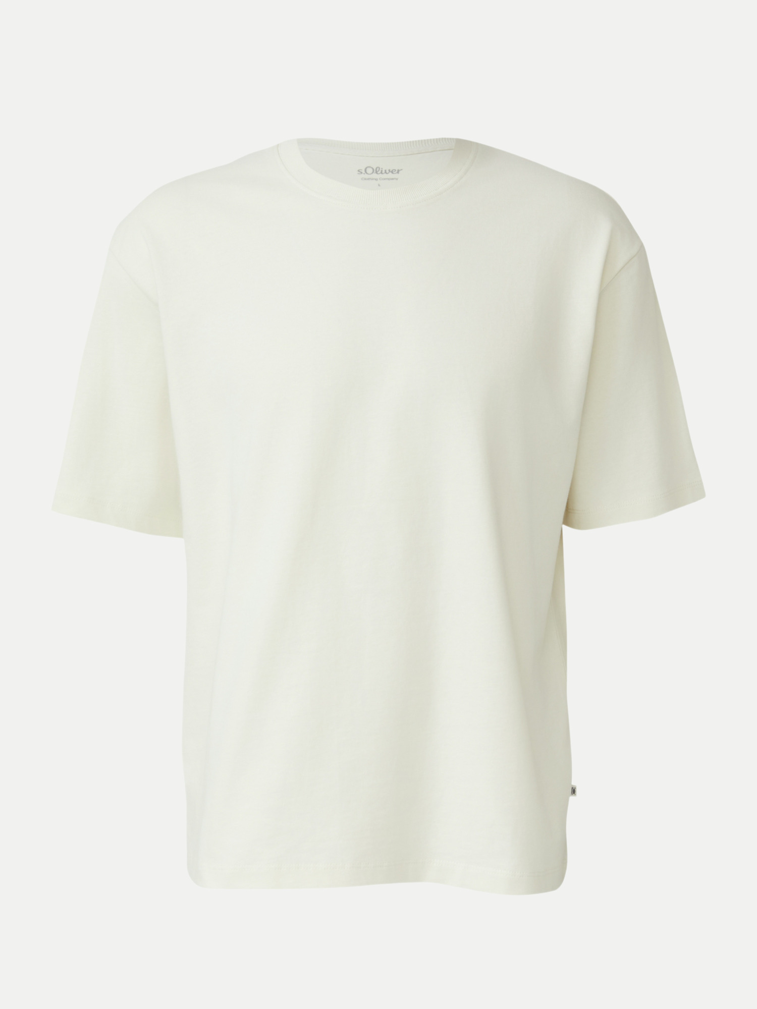 RED LABEL Basic T-Shirt Weiß M
