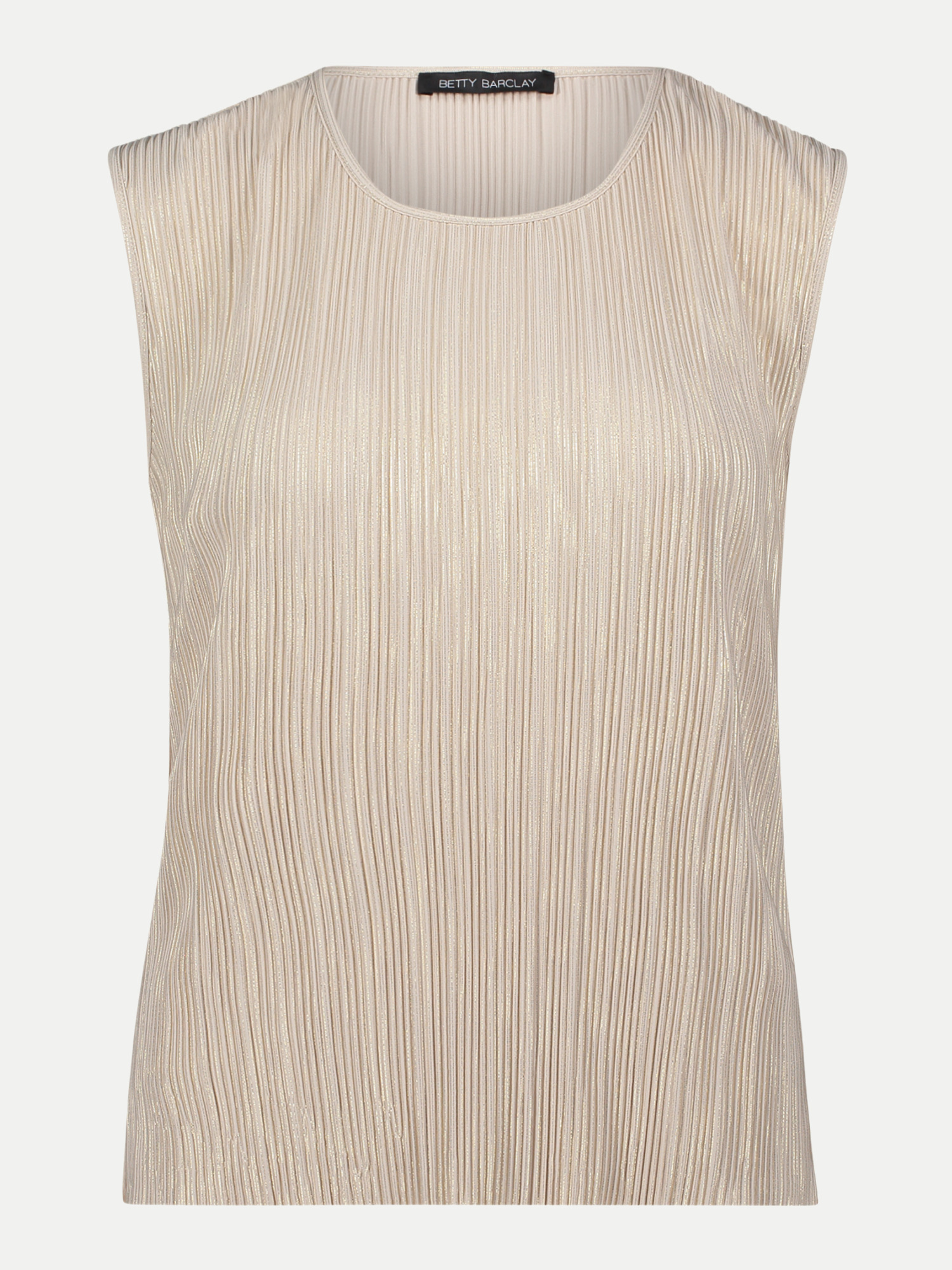 Strukturiertes Top Beige 38