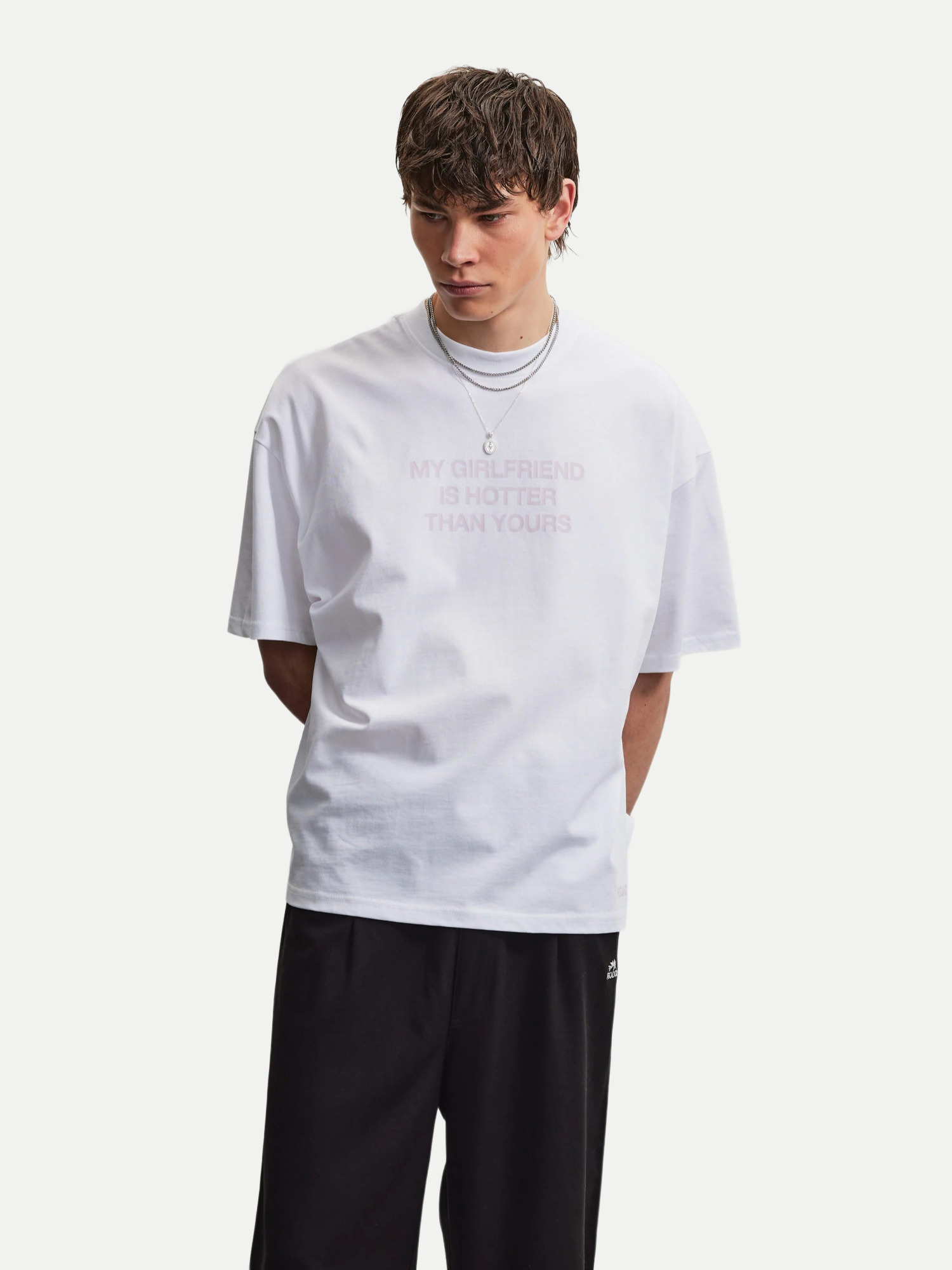Pegador Boxy T-Shirt Lobos Weiß S