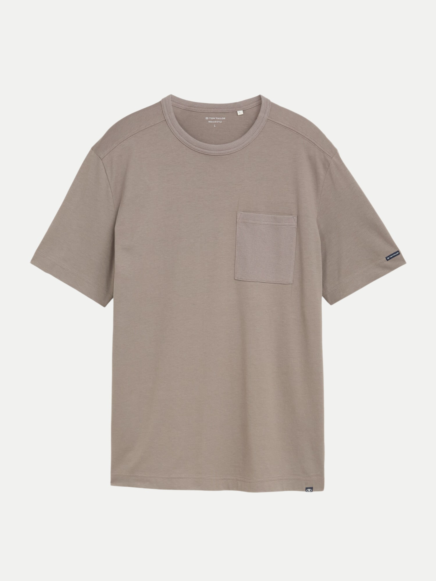 Basic T-Shirt Beige M