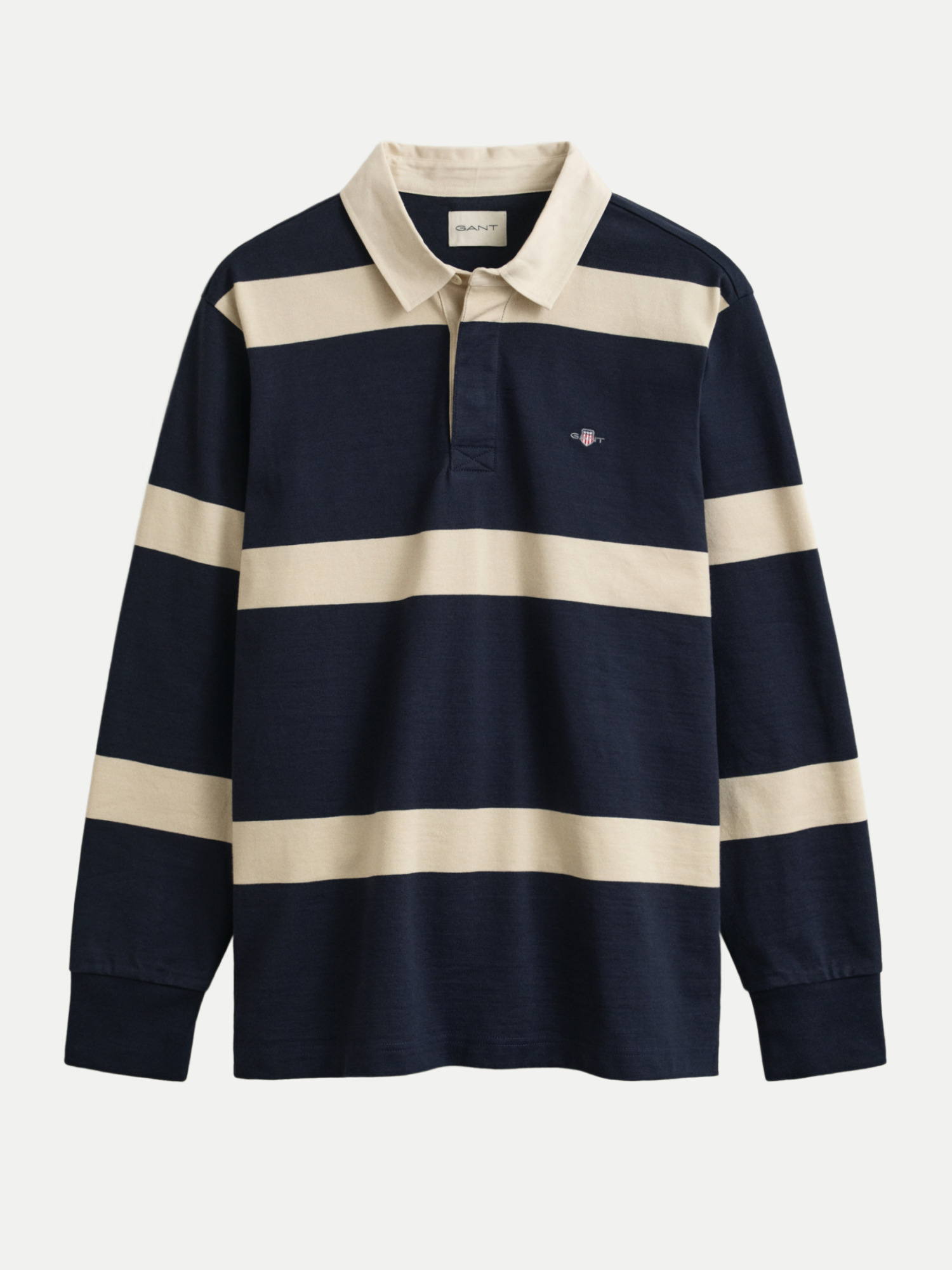 Langarmshirt mit Streifen Blau S