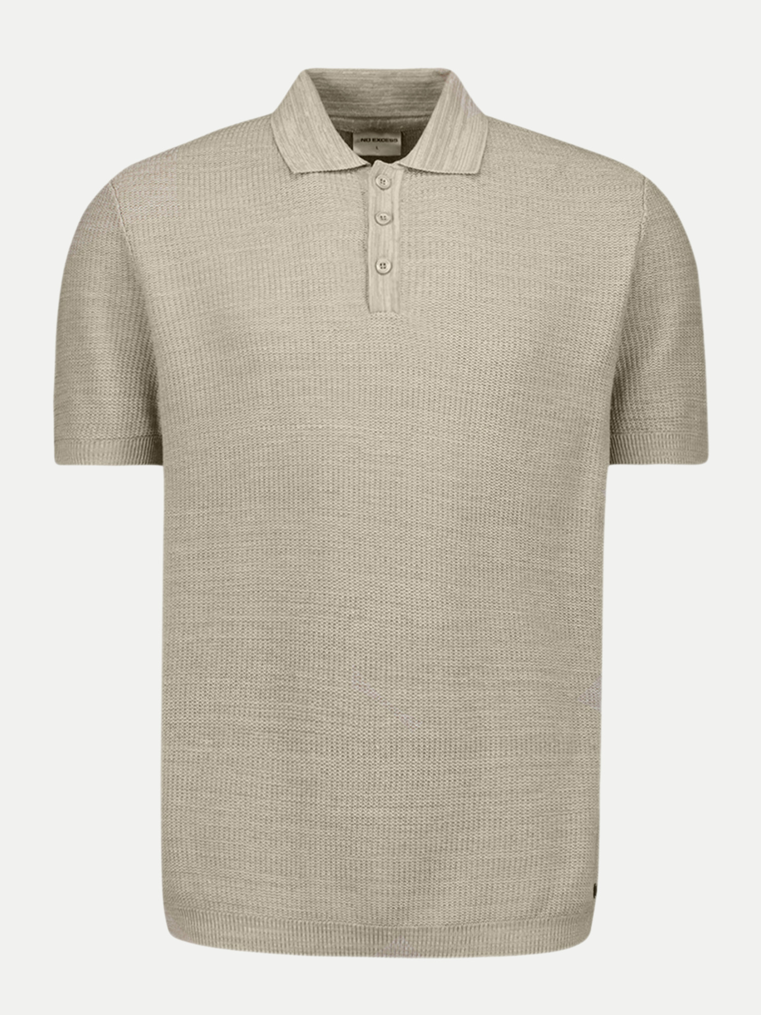 No Excess Poloshirt Beige XXL