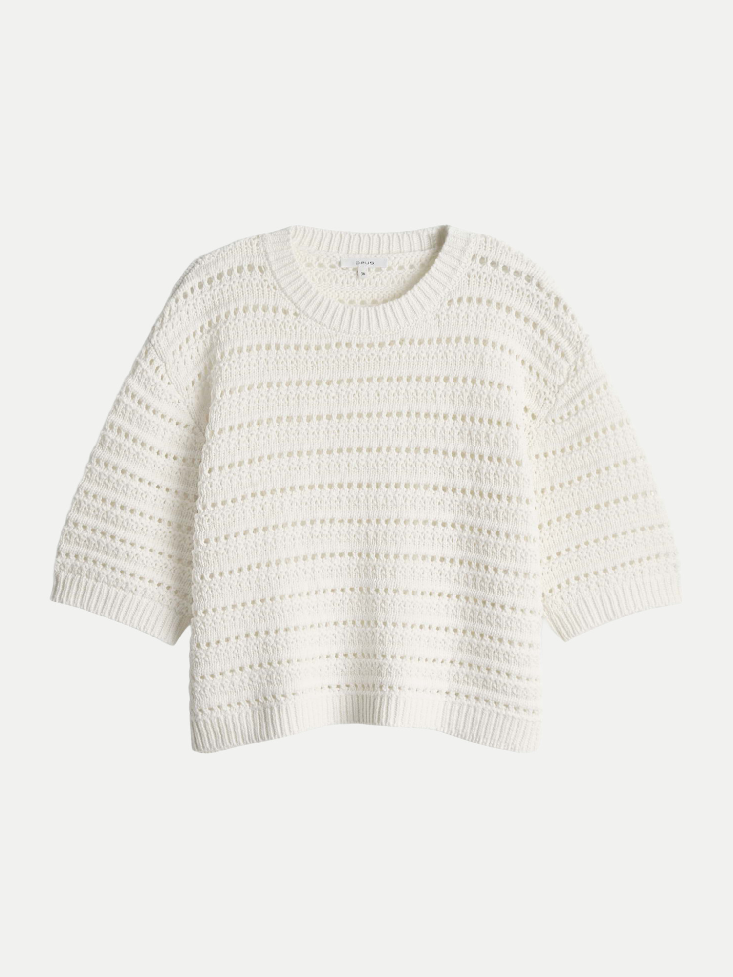 Kurzarmpullover Ploomina Weiß S