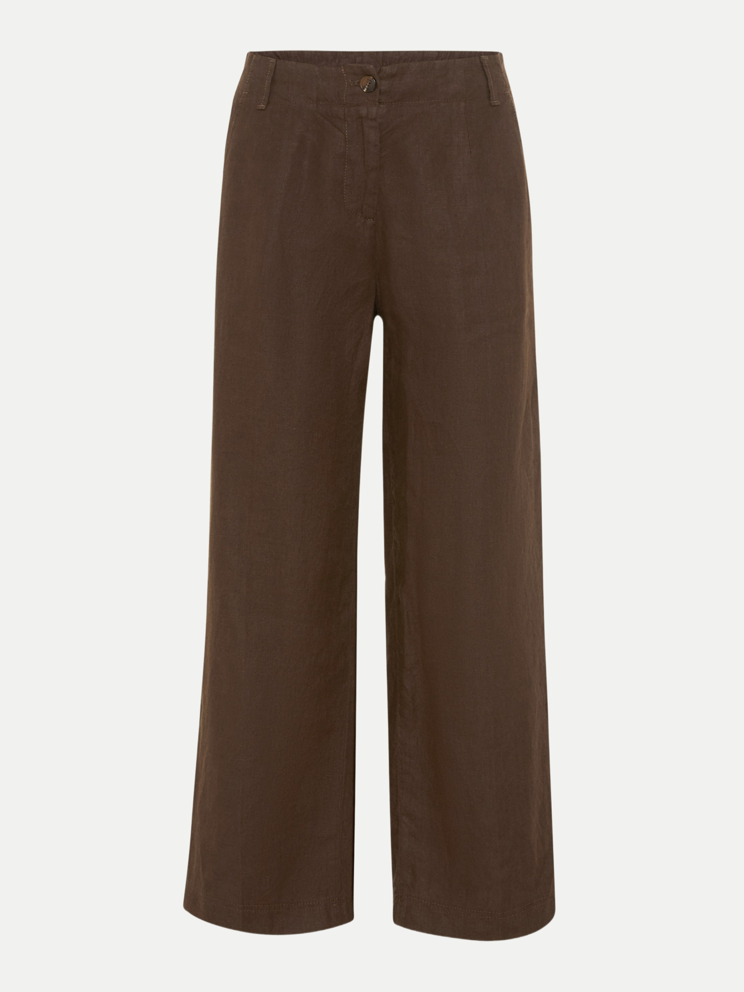 Brax Leinenhose Maine Braun 42