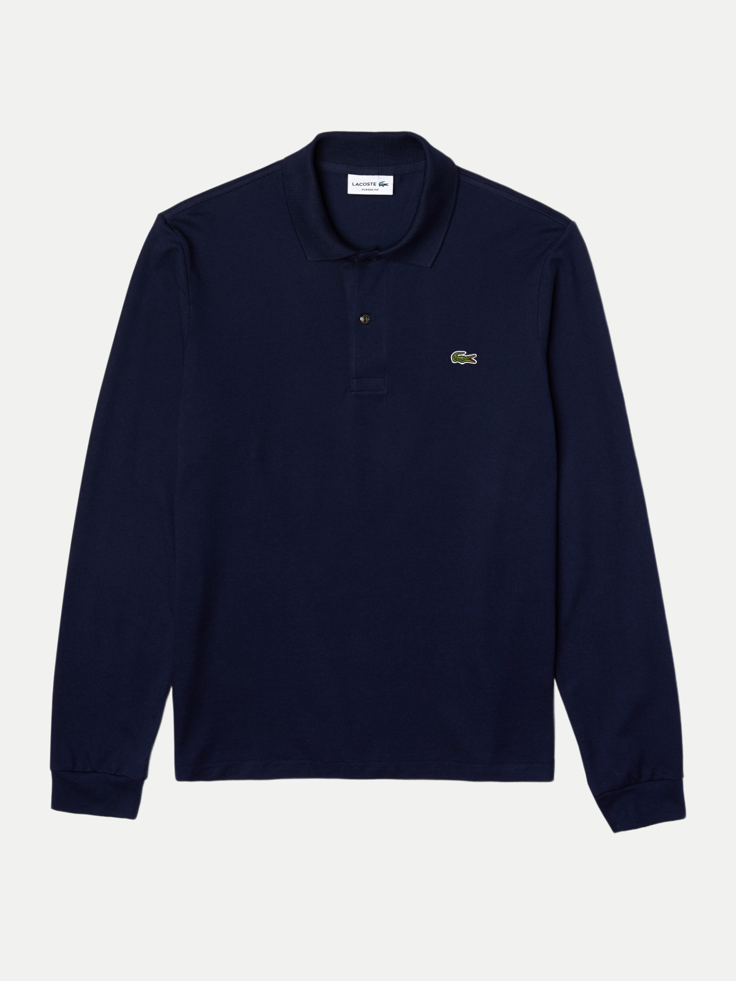 Lacoste Langarm Poloshirt Blau M