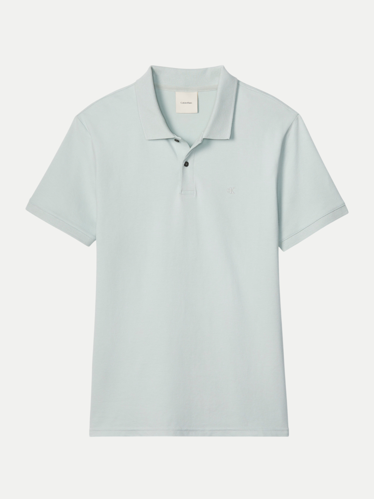 Calvin Klein Pique Polohemd Weiß M
