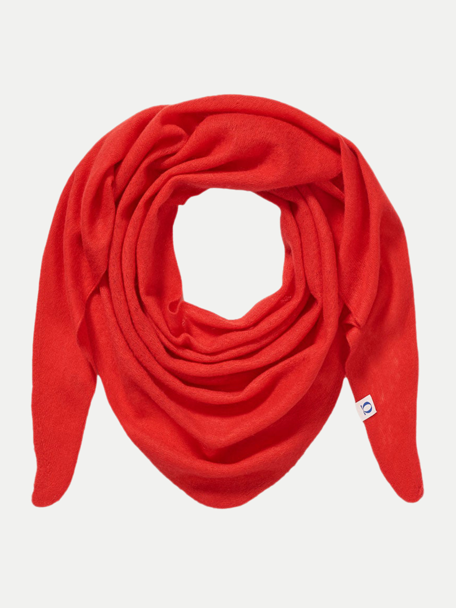 Purschoen 3-Eck Tuch Adria Rot