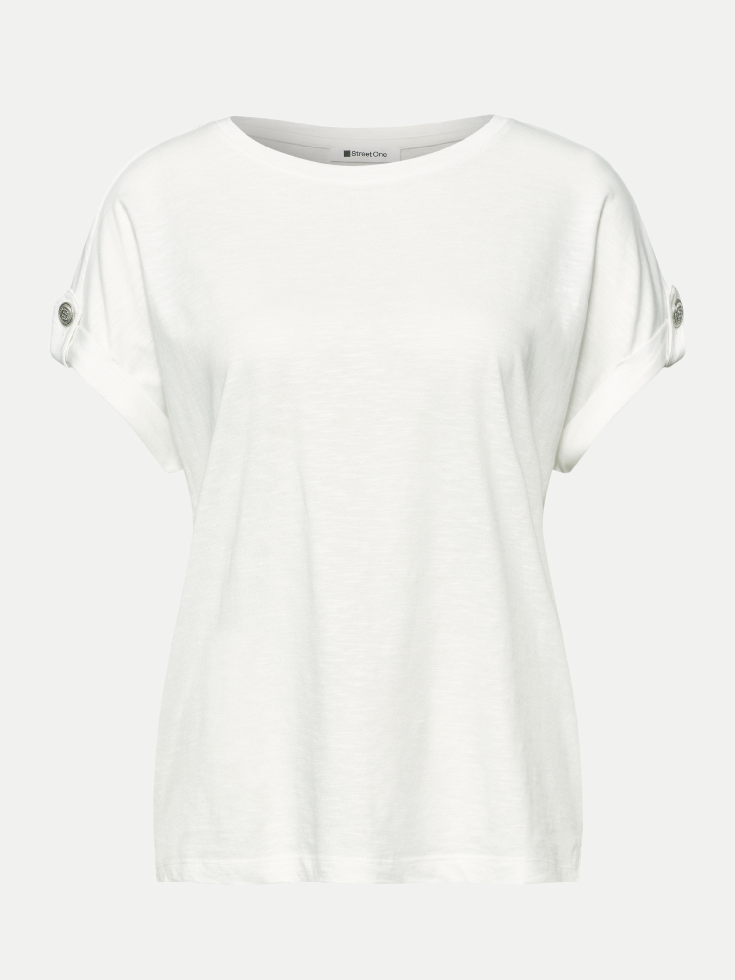 Street One Basic T-Shirt Weiß 40
