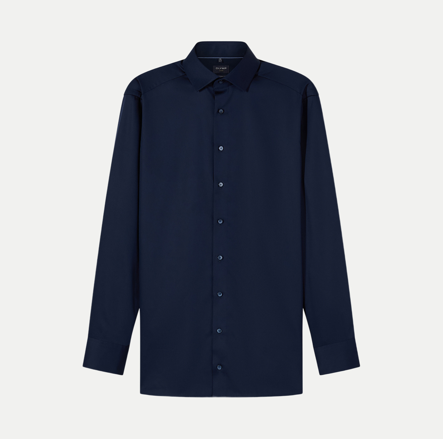 Olymp Regular-Fit Hemd Blau 40