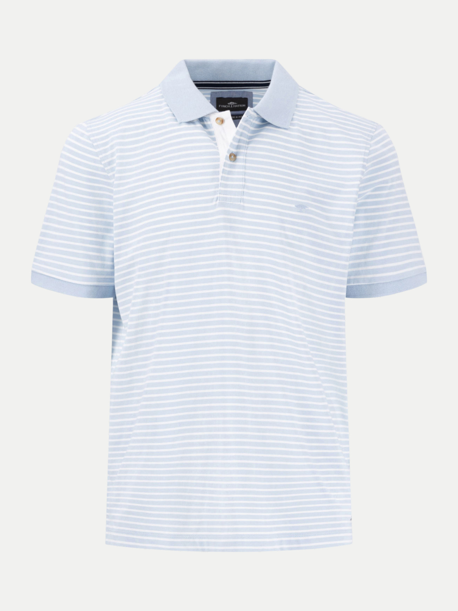 Poloshirt mit Streifen Blau M