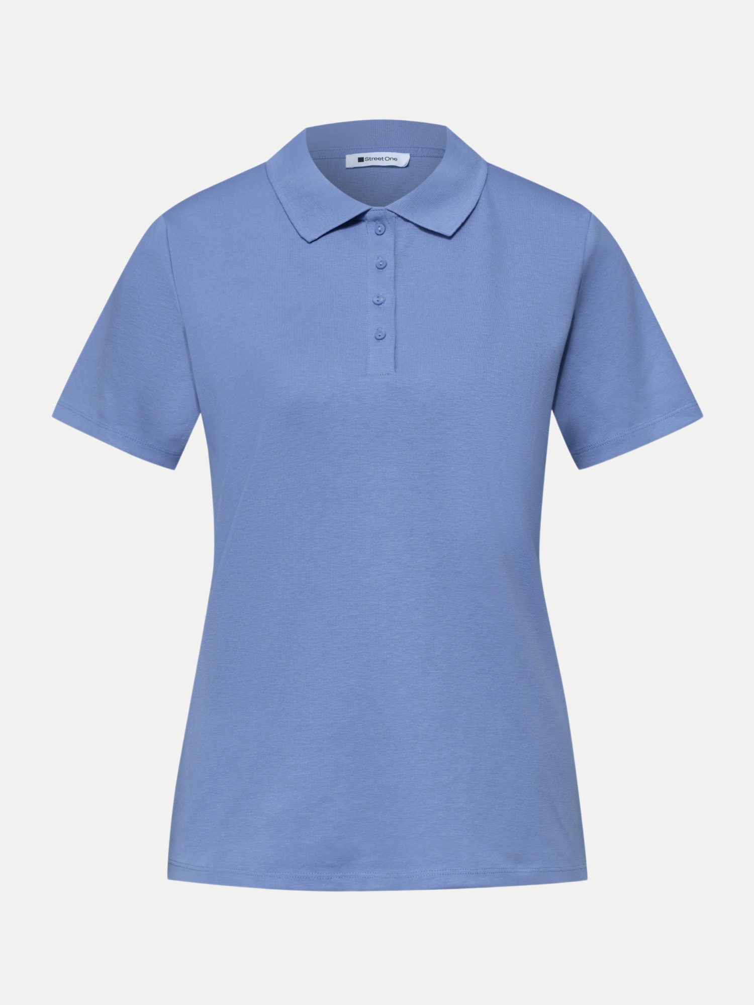 Street One Basic Poloshirt Blau 36