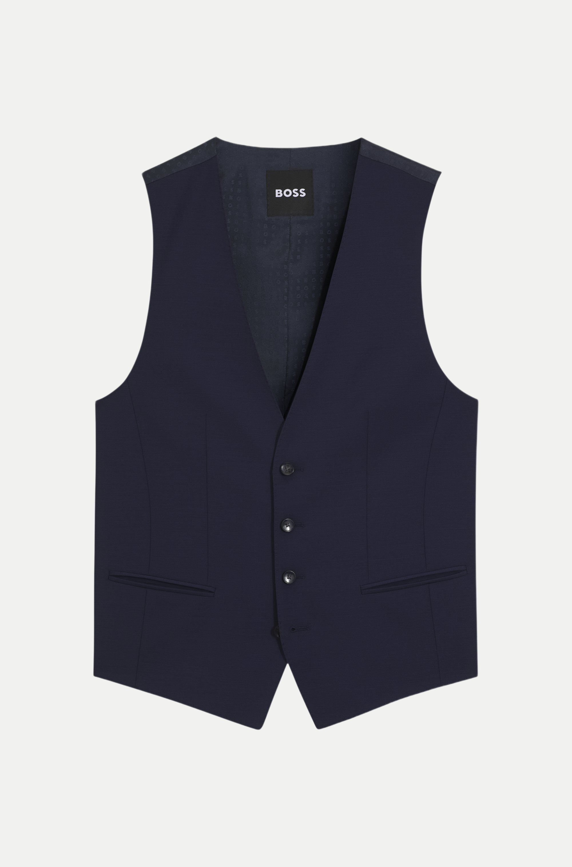 Boss Black Weste Blau 48