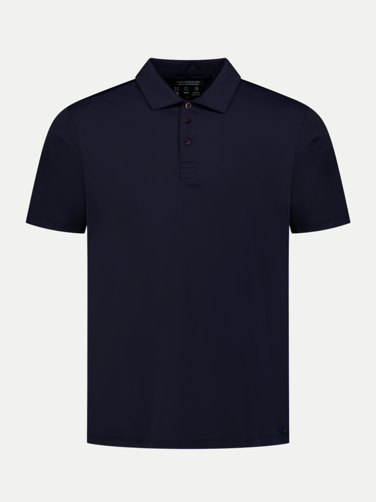 No Excess Poloshirt Sedoc Blau XL