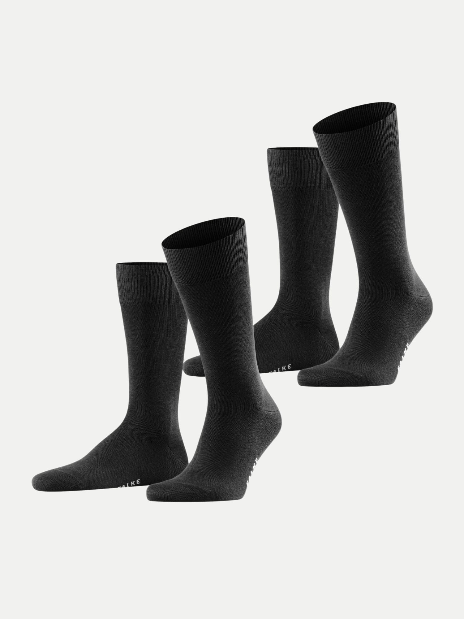 Falke Socken 2er-Pack Schwarz 39-42