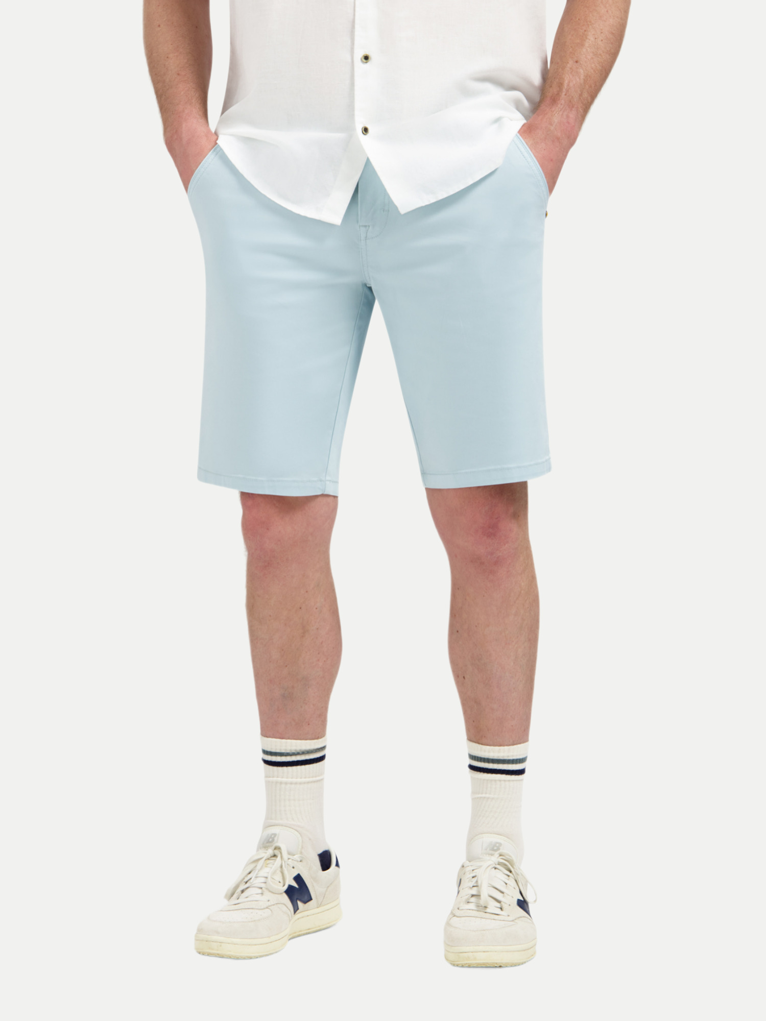 No Excess Chino-Shorts Blau 32