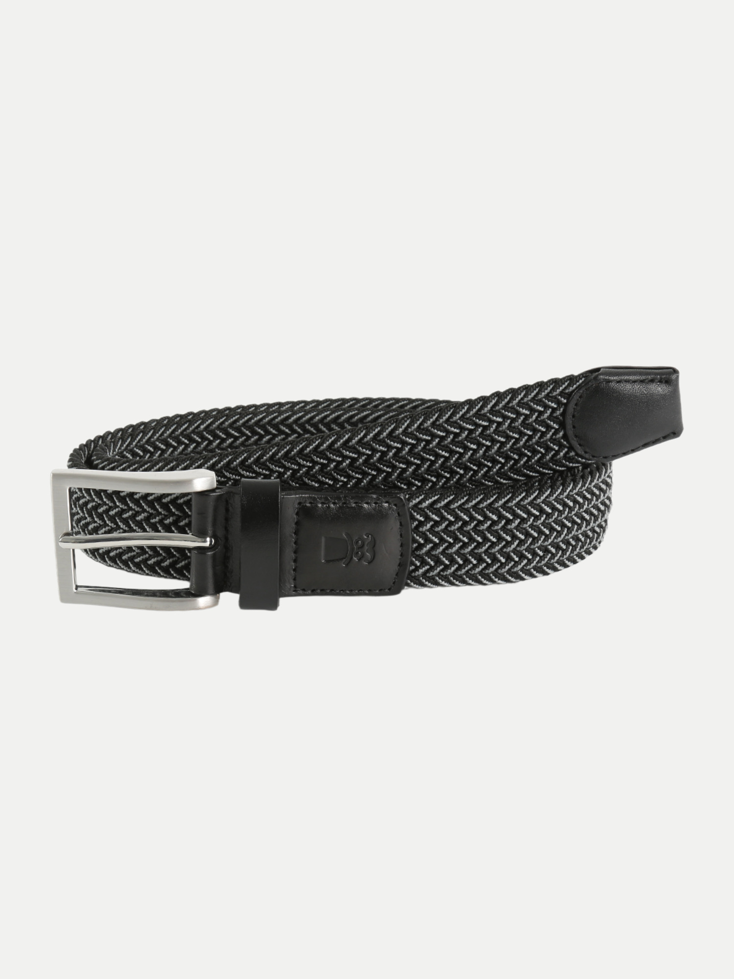 Gürtel mit Stretchband Schwarz 100