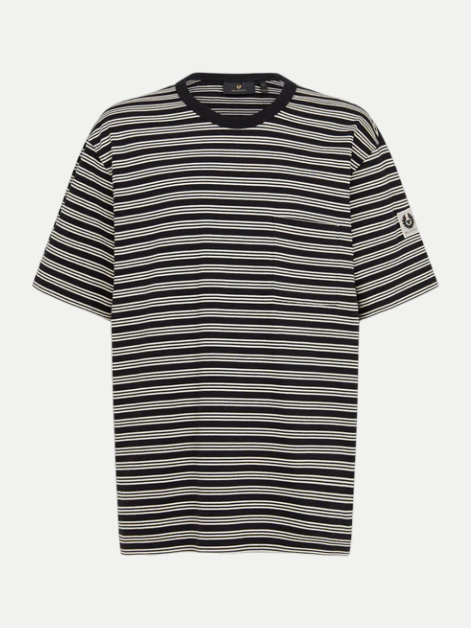 Streifenshirt Drum Schwarz XL
