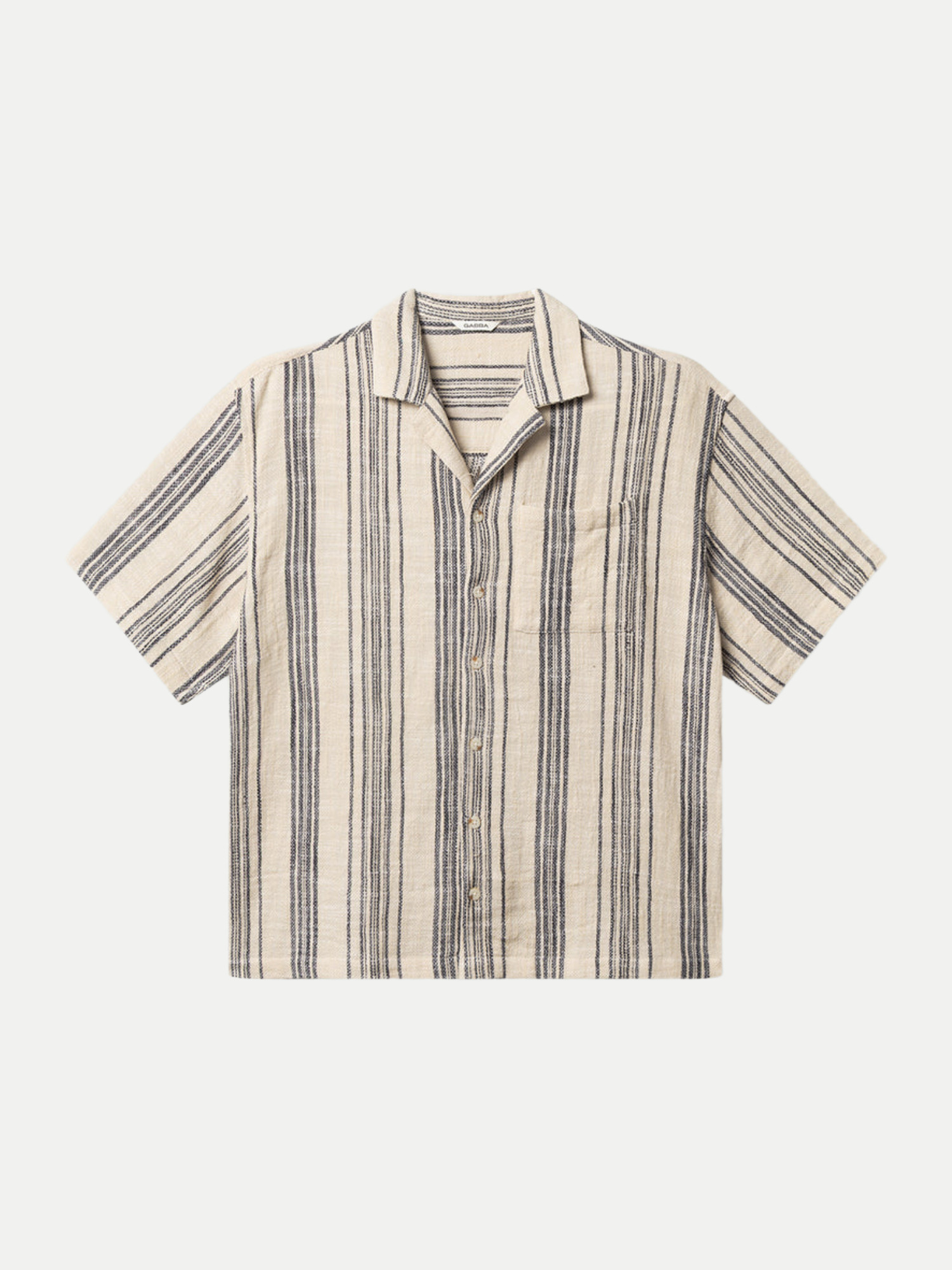 Gabba Oversize Kurzarmhemd Beige XL