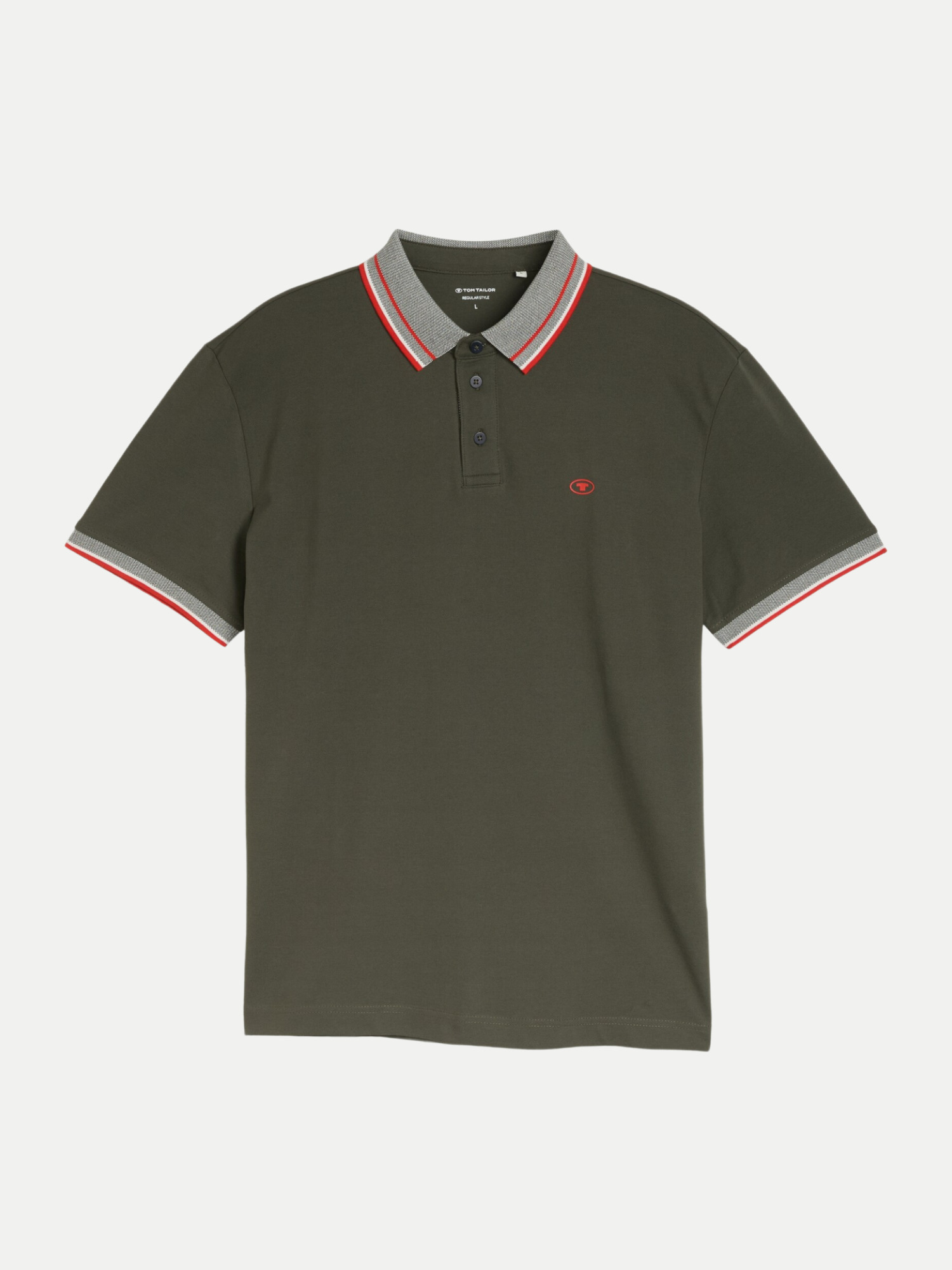 Poloshirt mit Regular-Fit Grün M