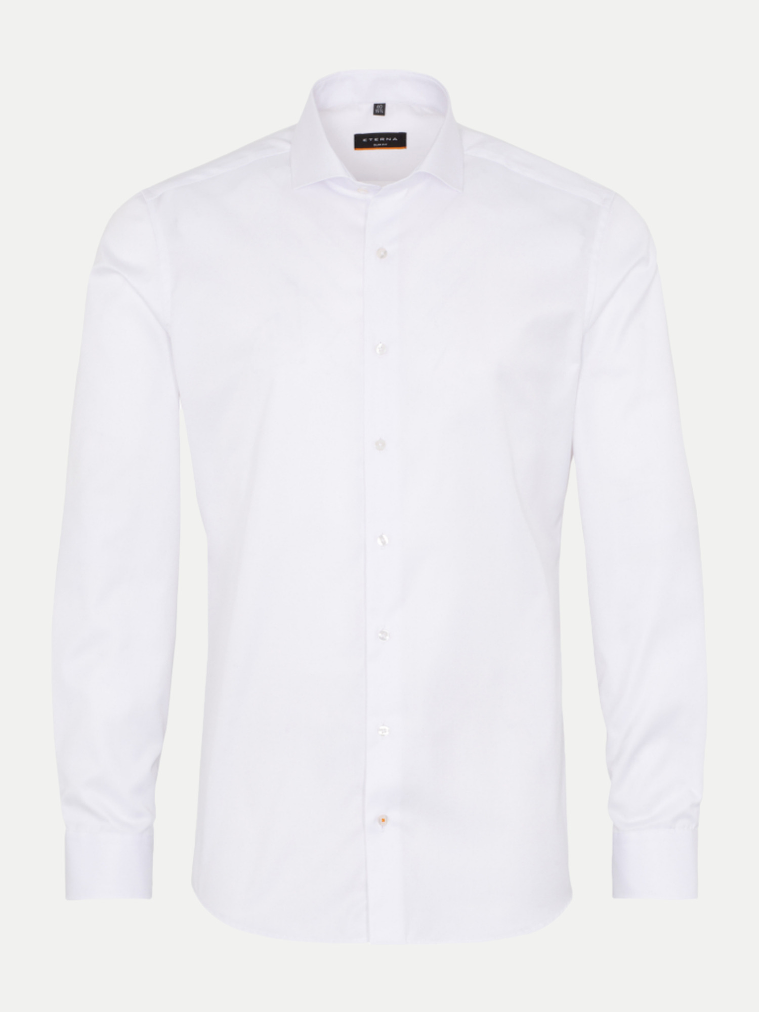 Eterna Slim-Fit Hemd Weiß 43