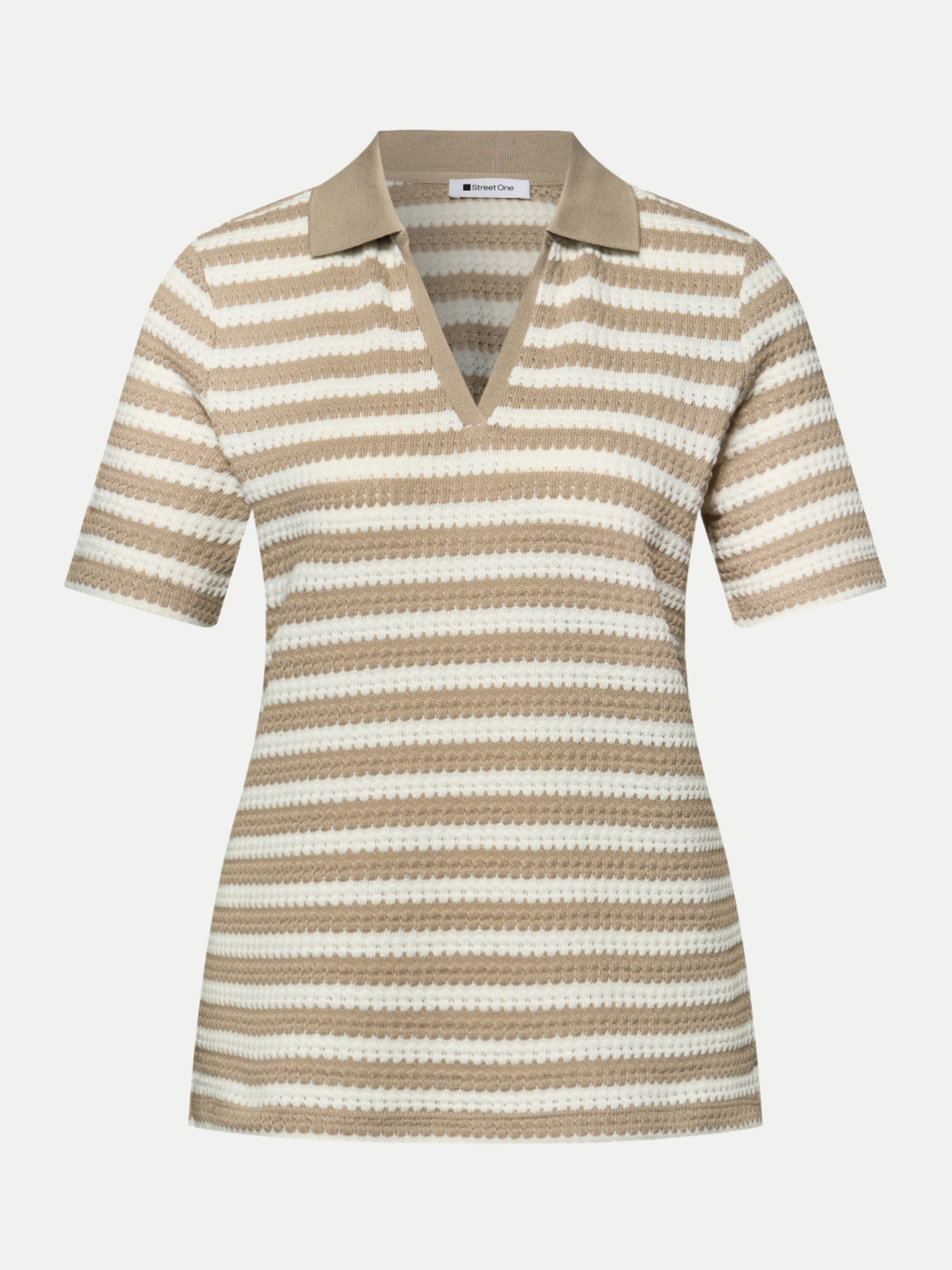 Street One Poloshirt Beige 38