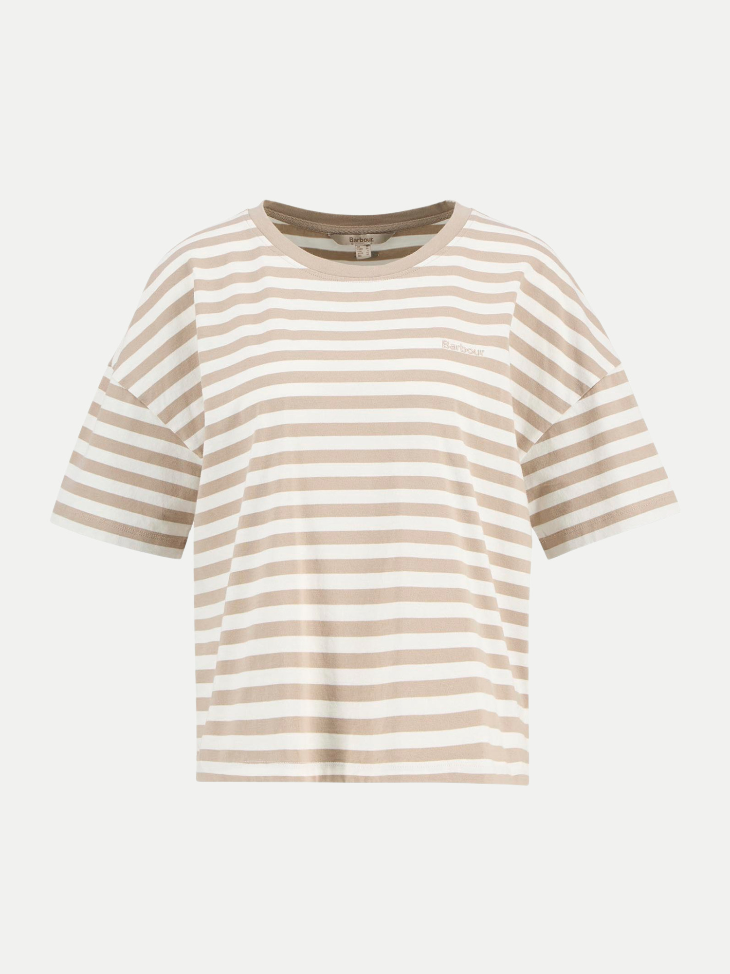 Streifenshirt Adria Beige 42