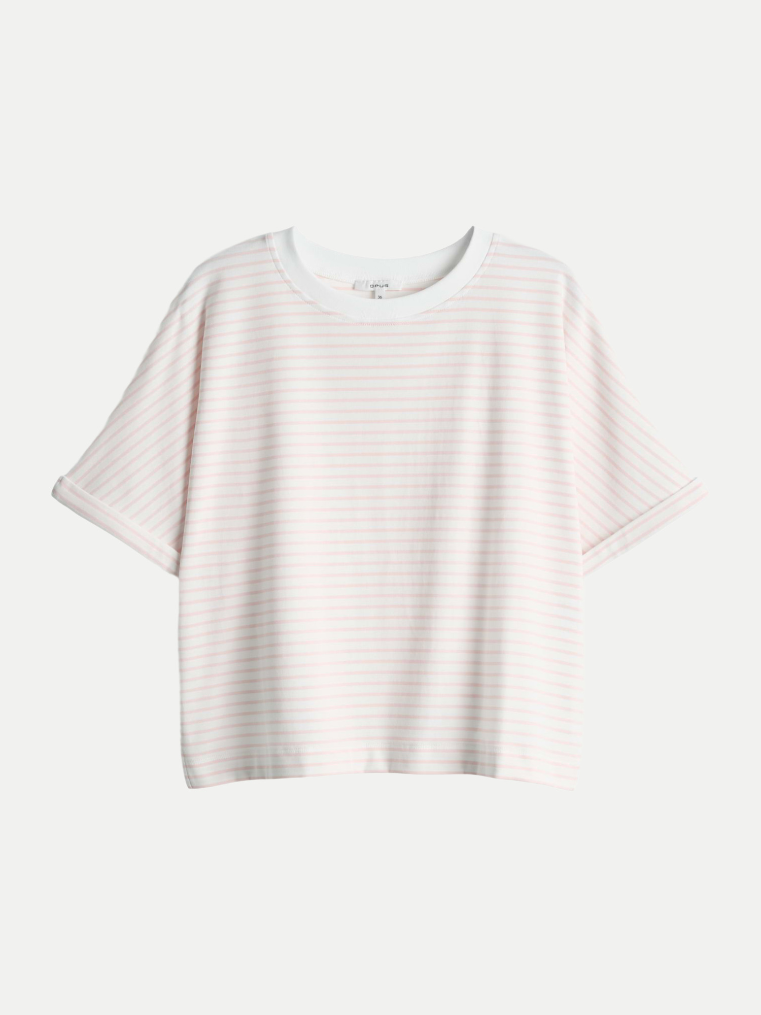 Gestreiftes T-Shirt Sotel Weiß M