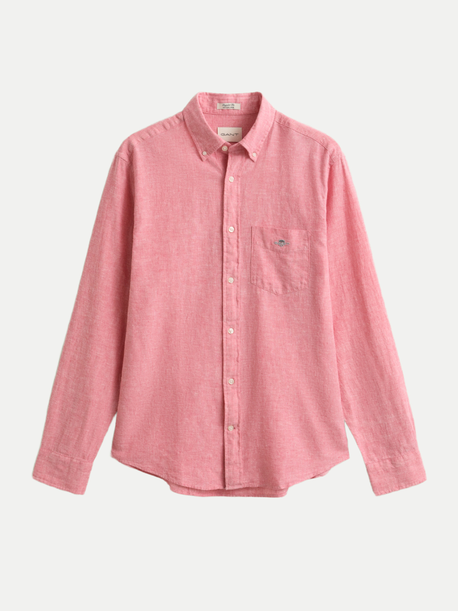 Gant Leinenhemd Regular-Fit Rosa XL