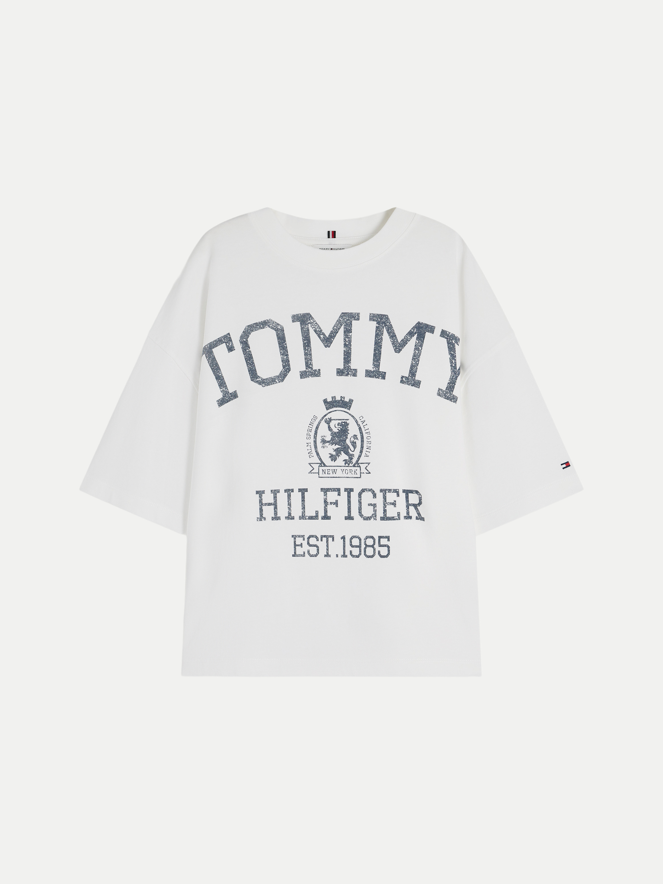 Oversized T-Shirt Weiß XS