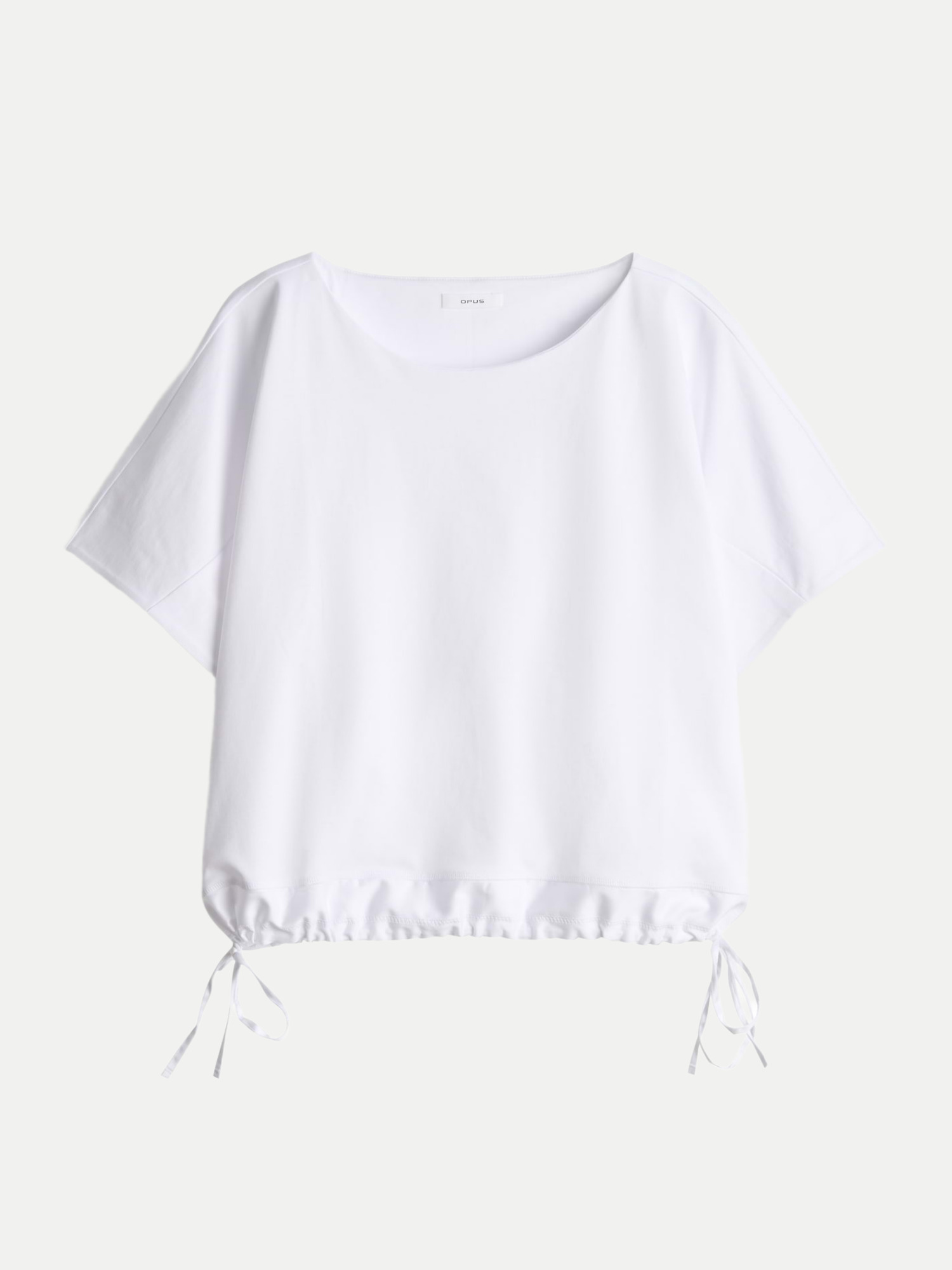 Opus Jerseyshirt Sarzi Weiß L