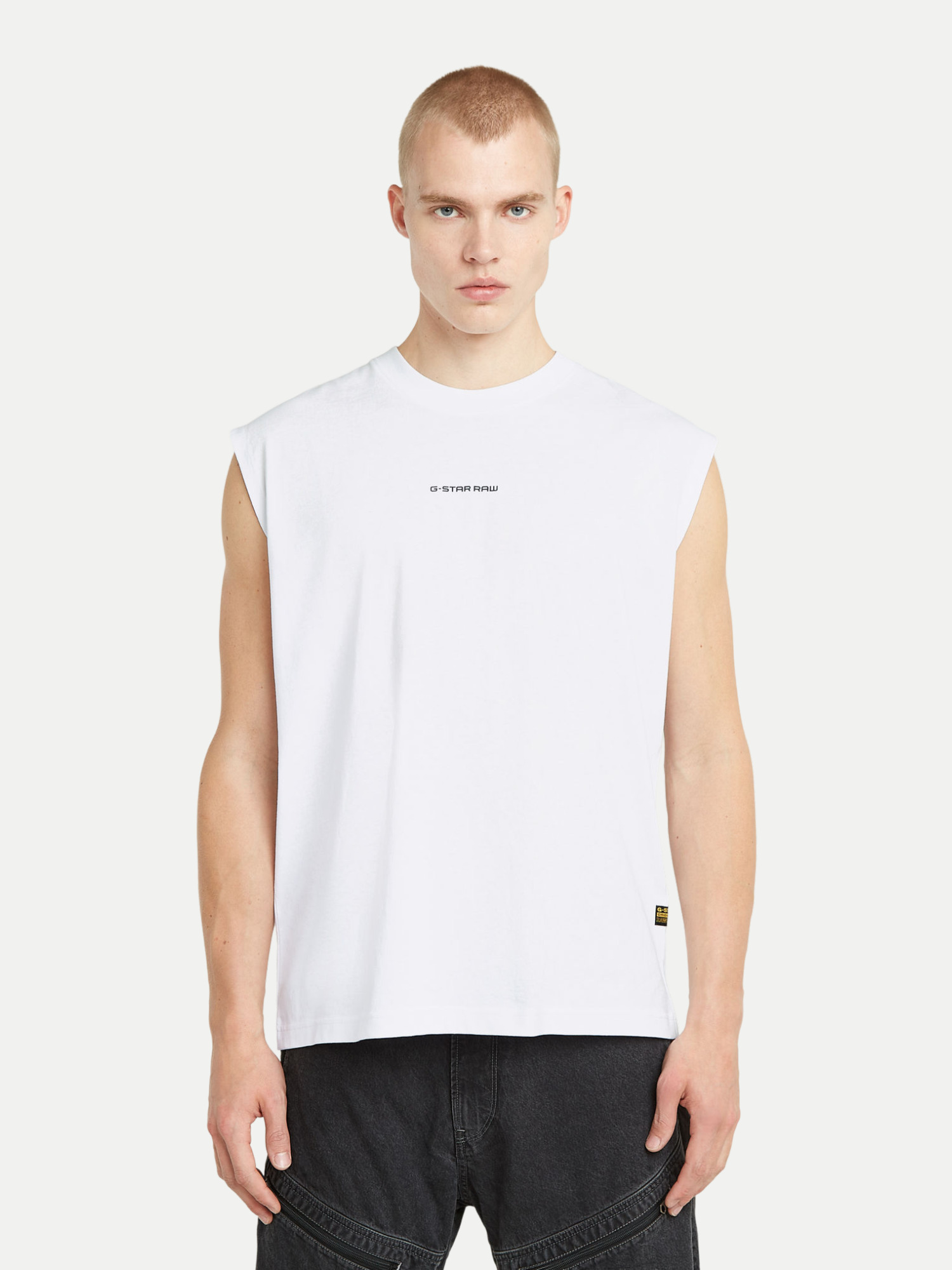 G-STAR RAW Shirt Boxy Weiß XL