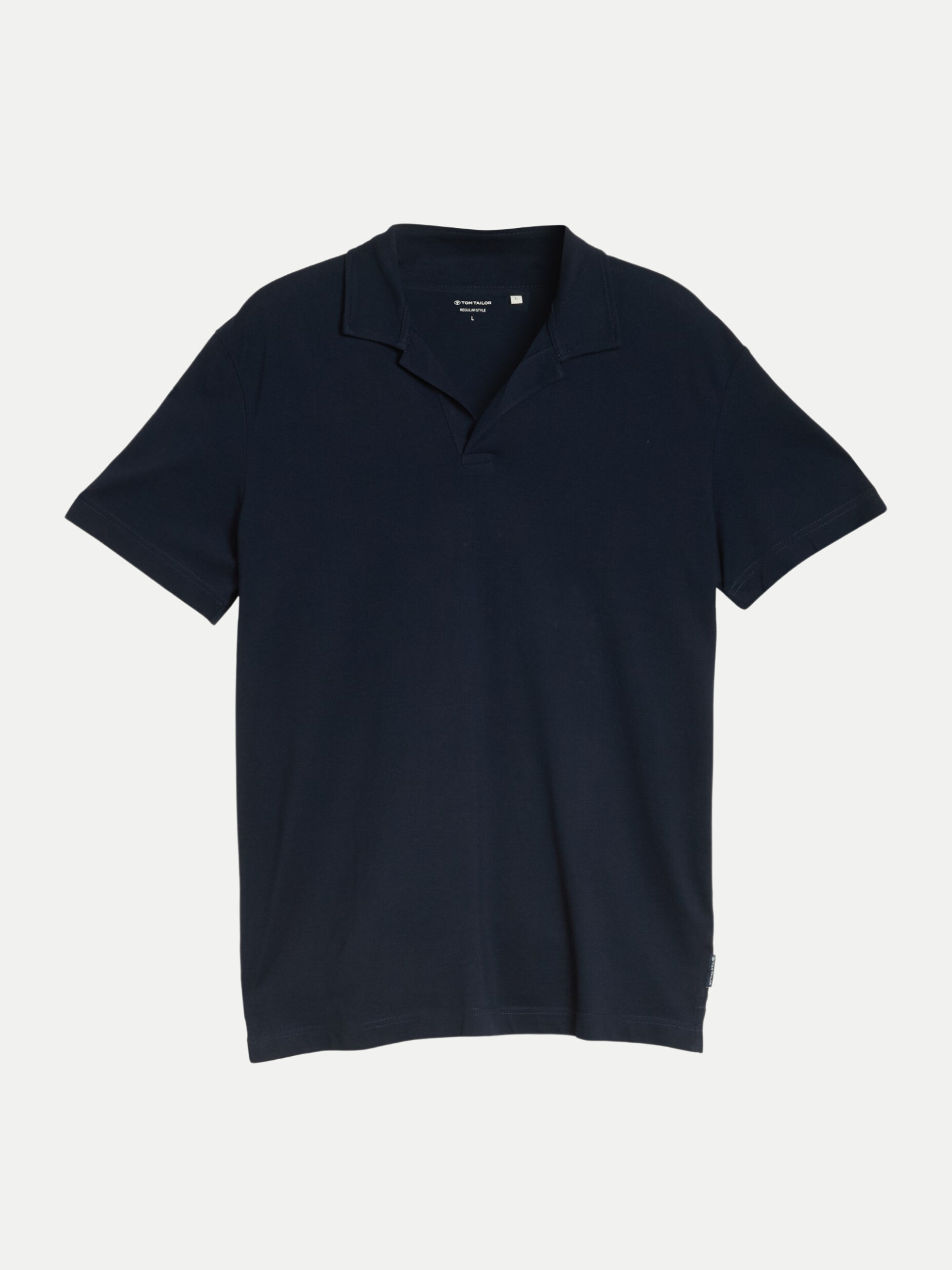 Resort collar polo Blau L