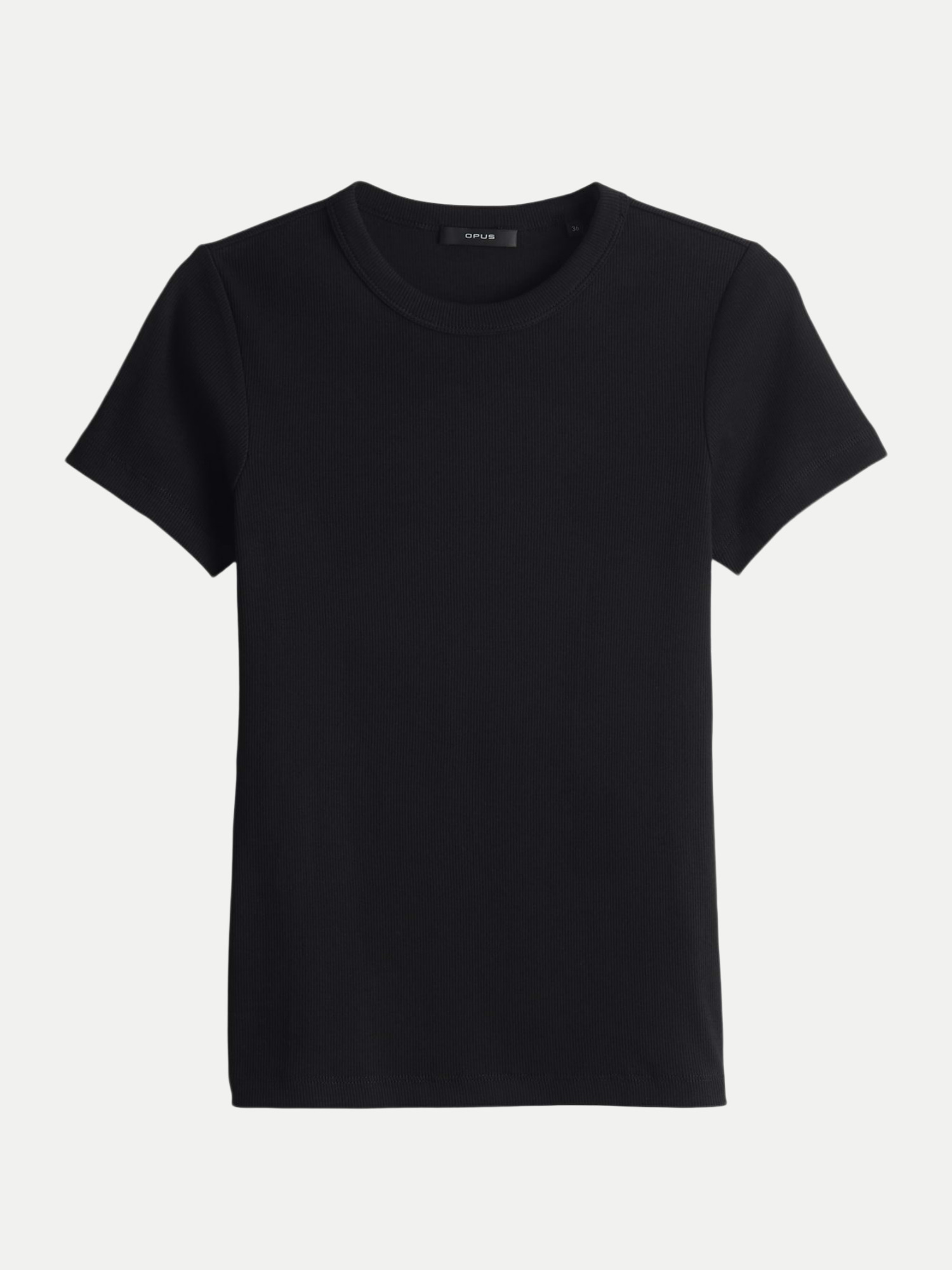 Opus T-Shirt Samuna Schwarz 44
