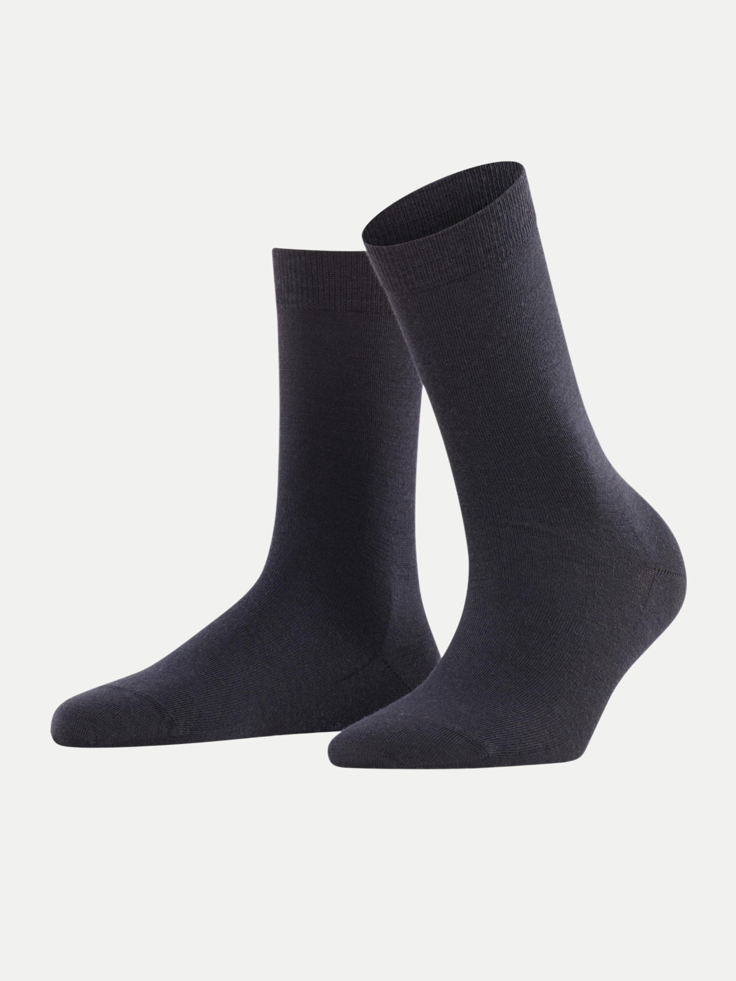 Socken Softmerino Schwarz 39-40