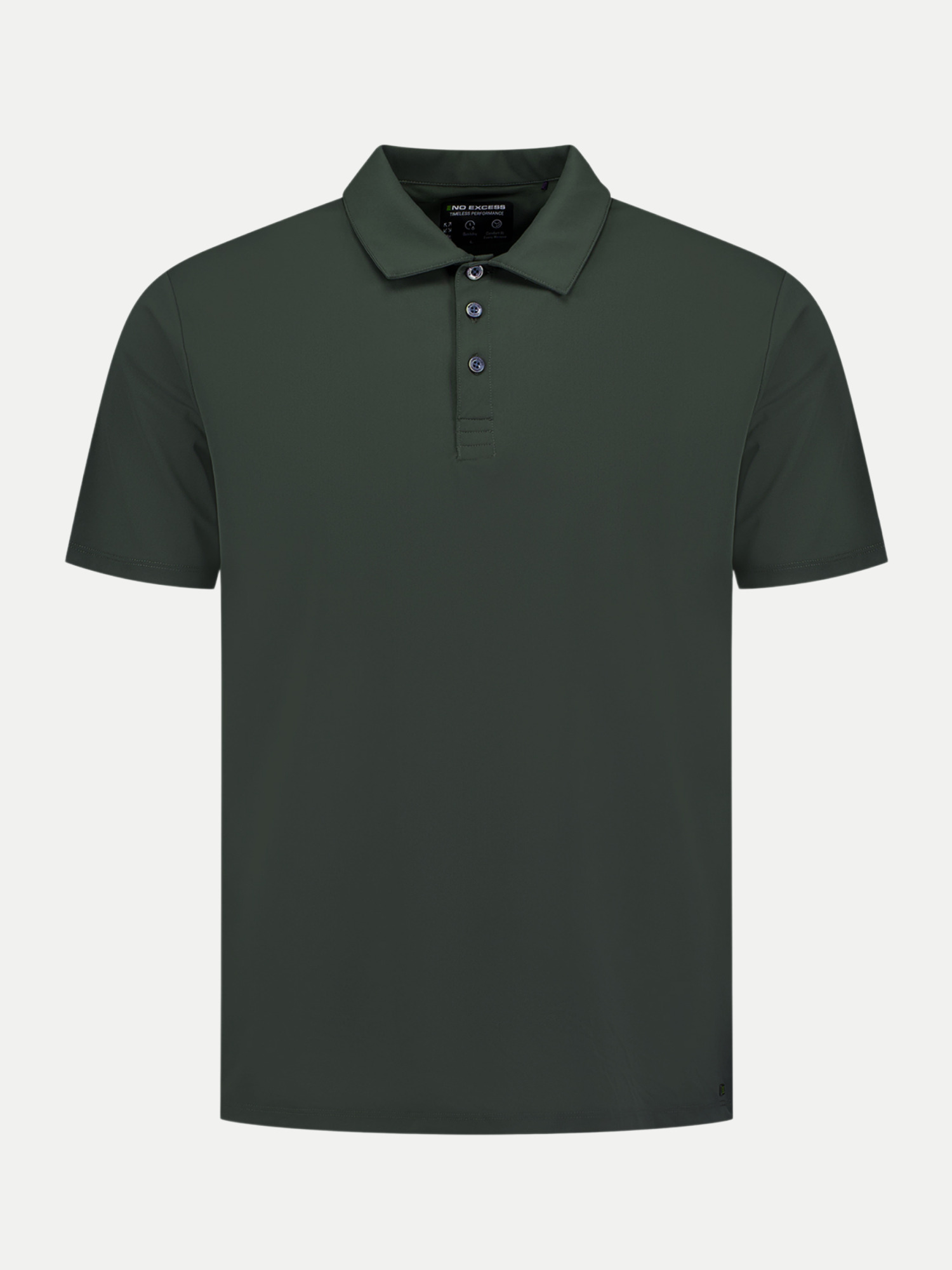 No Excess Poloshirt Sedoc Grün M