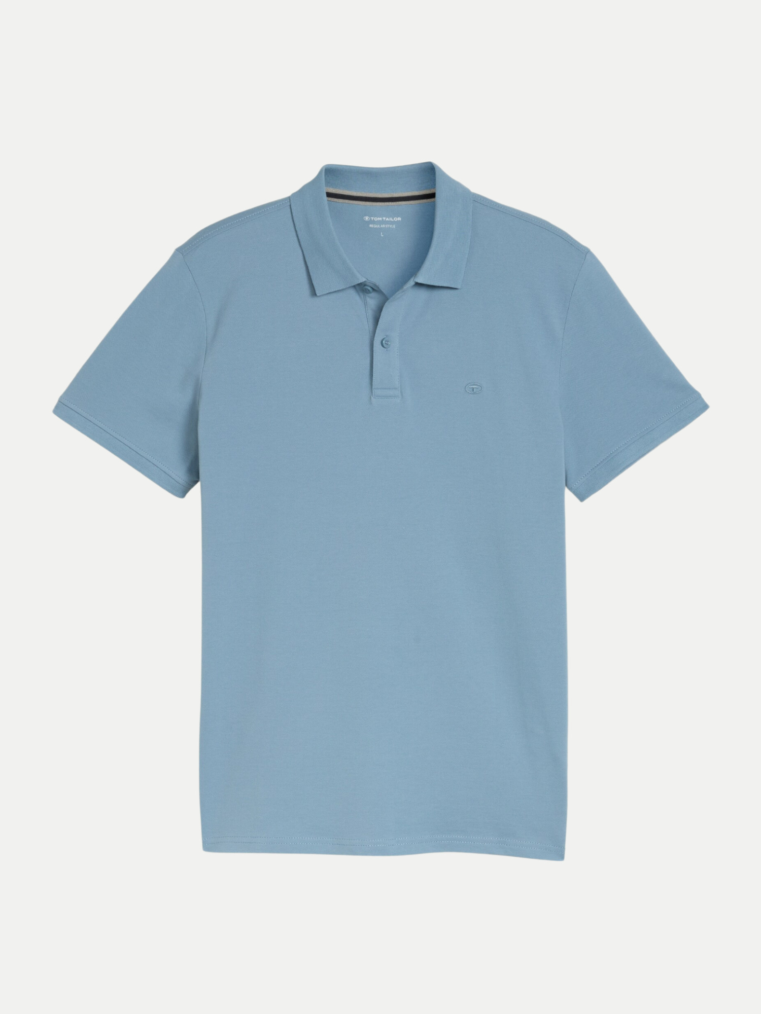 Basic Poloshirt Blau L