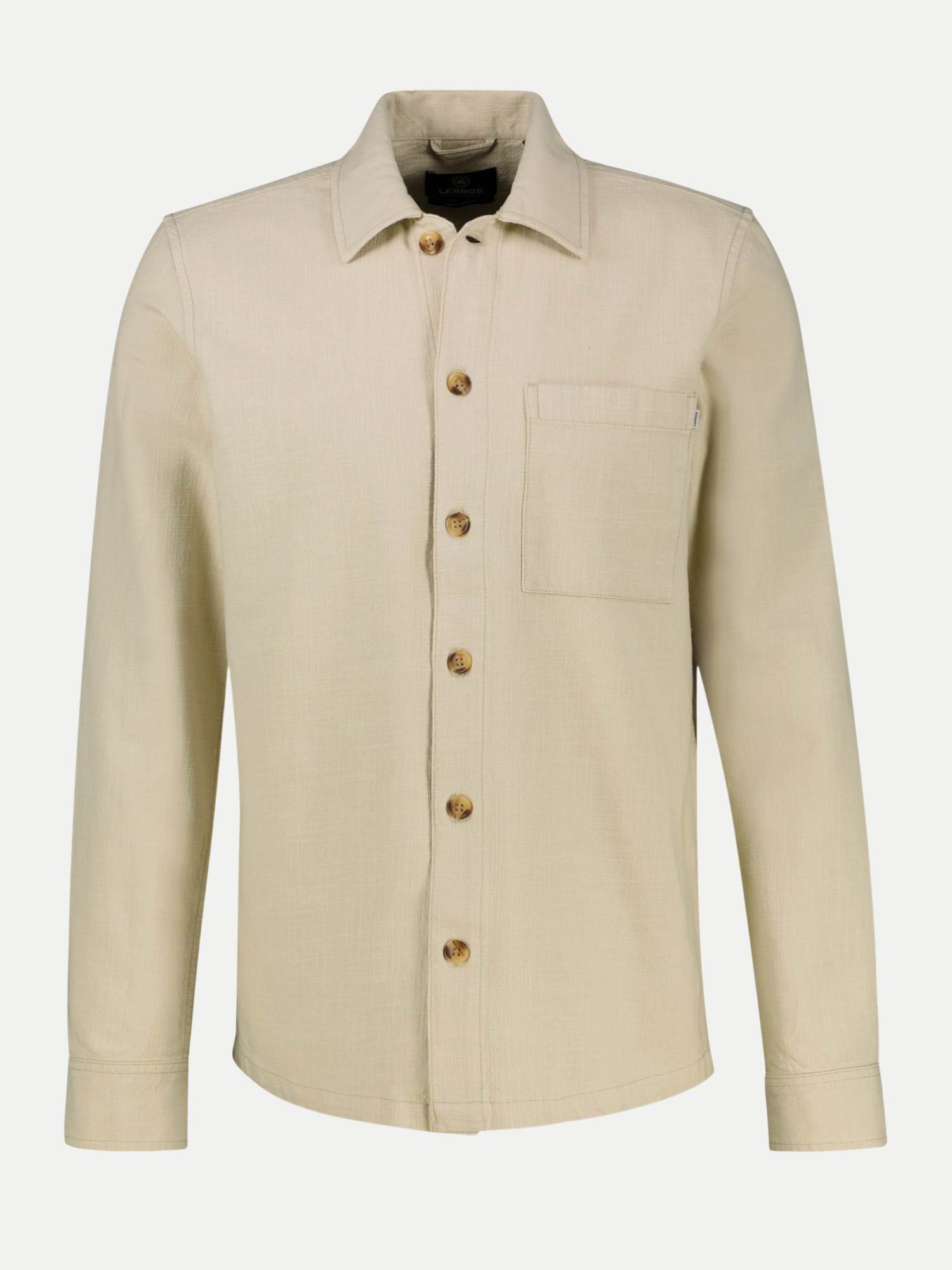 Lerros Hemd aus Baumwolle Beige L