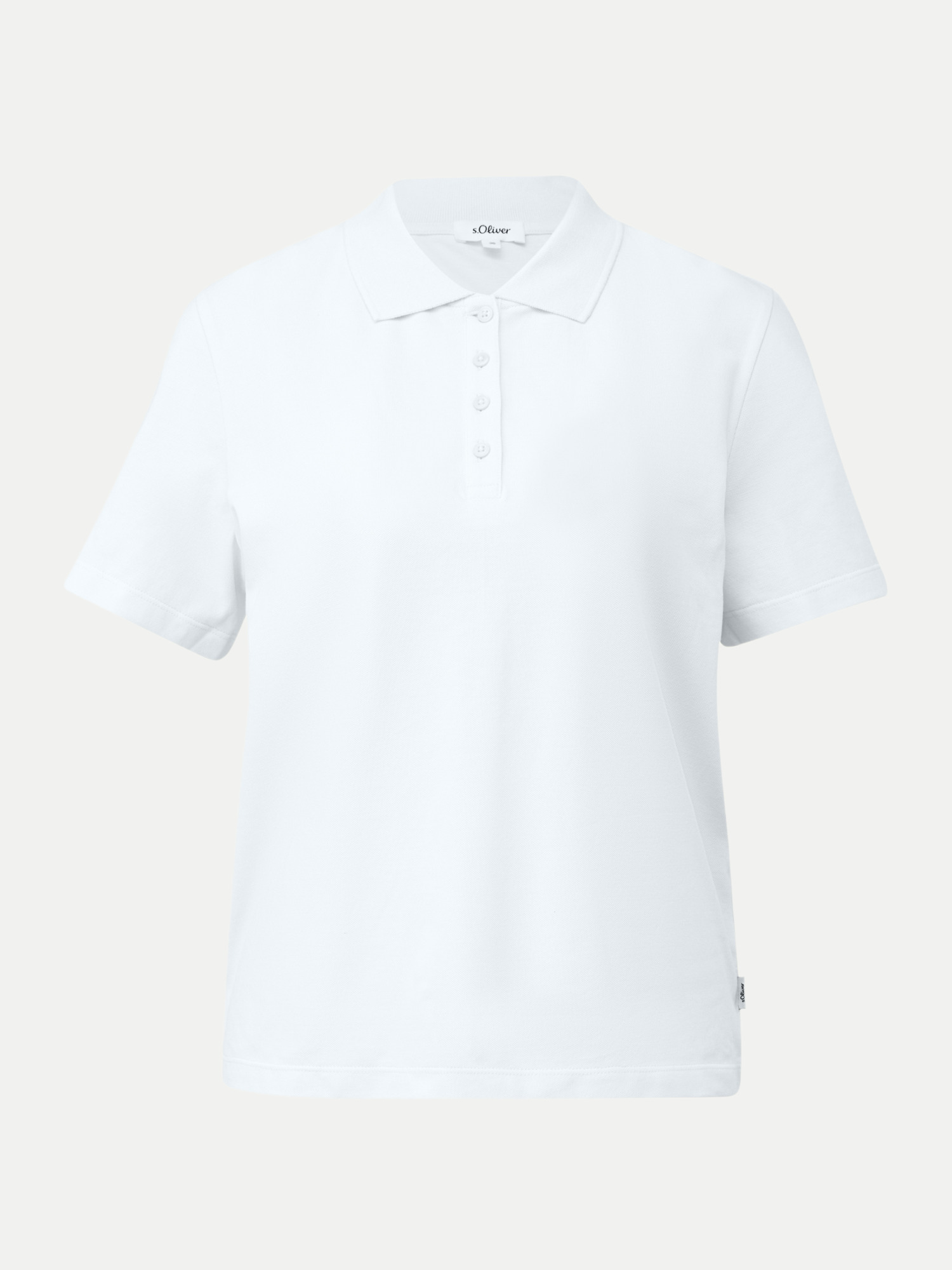 RED LABEL Regular-Fit Poloshirt Weiß 42