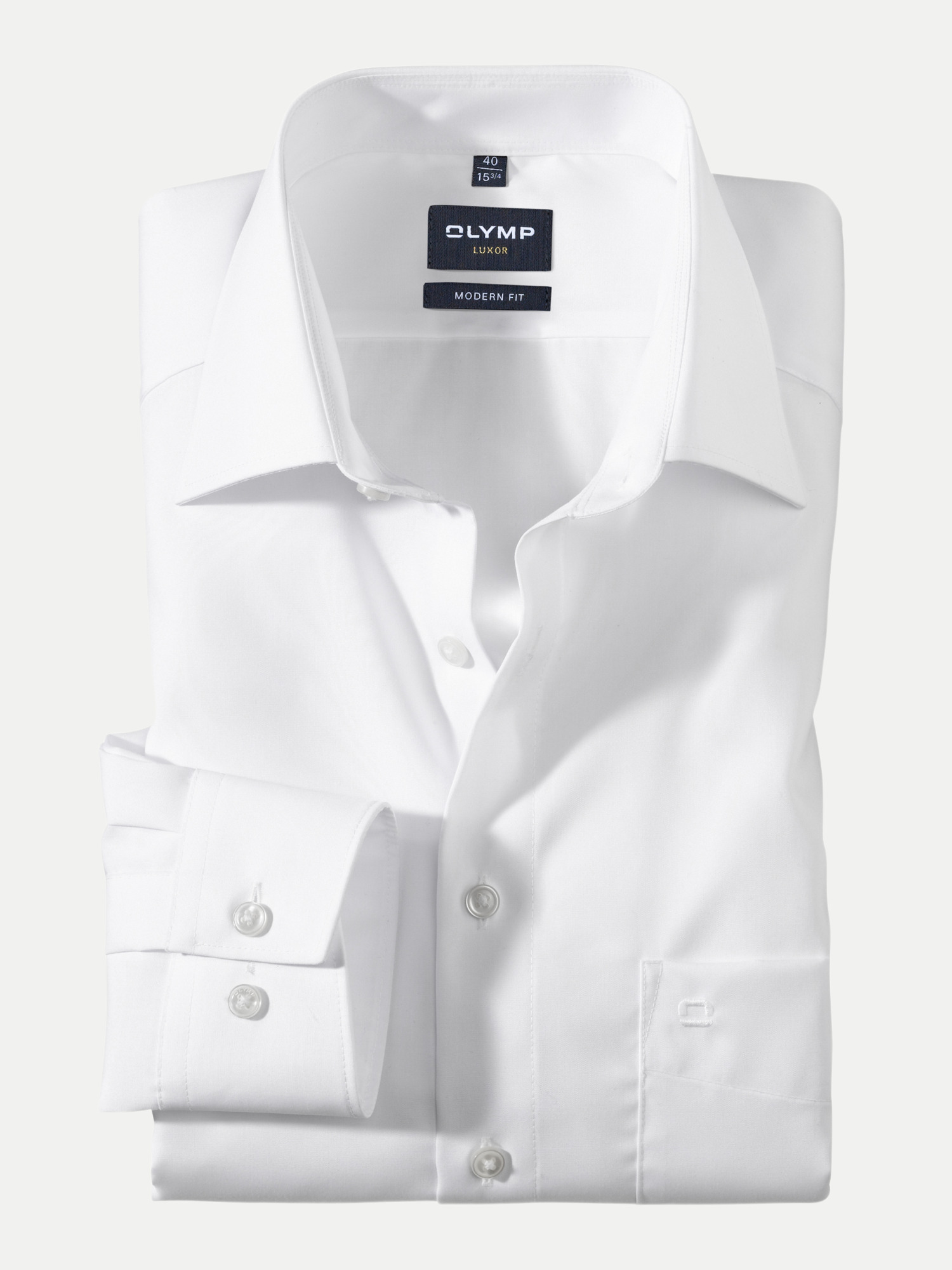 Modern-Fit Businesshemd Luxor Weiß 41