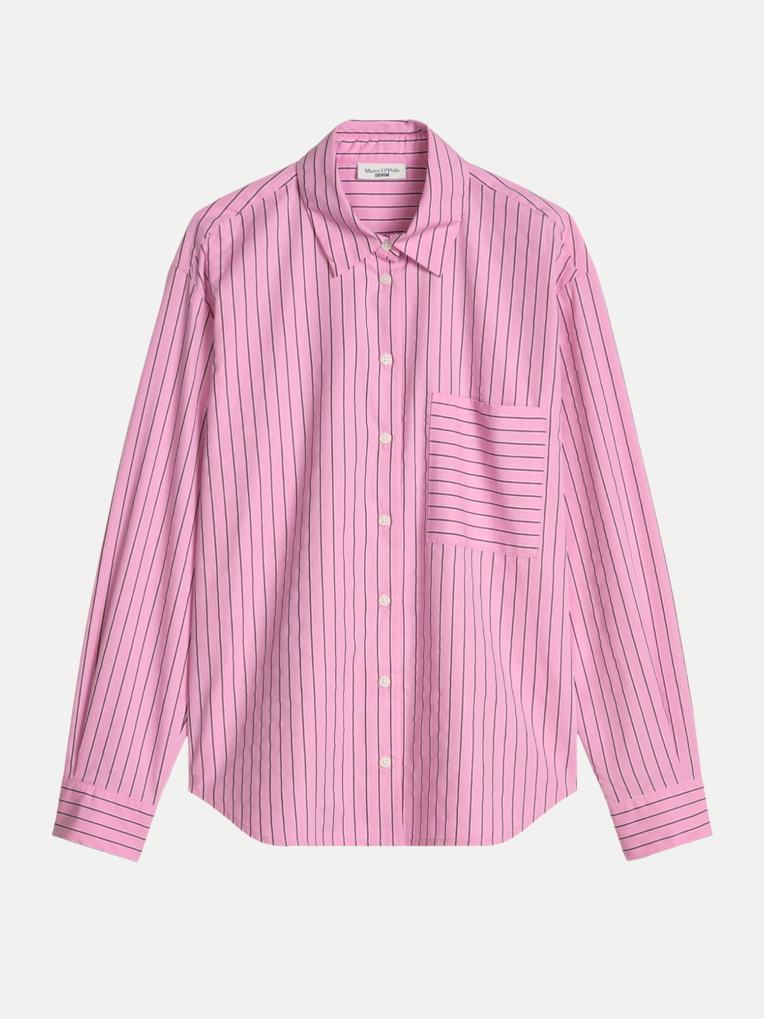 Marc O' Polo Woven Blouses Longsleeve Rosa M