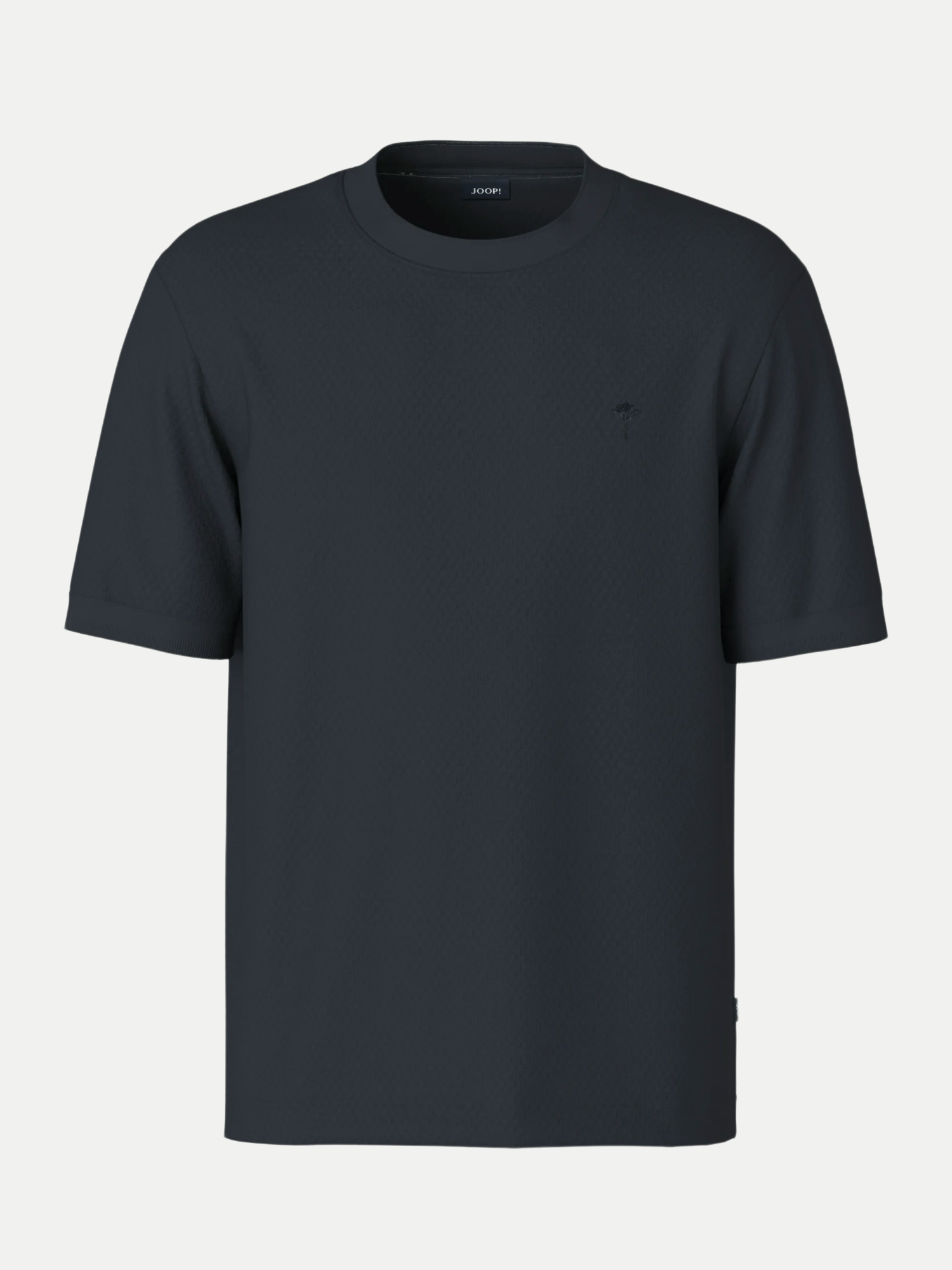 Basic- T-Shirt mit Logo Schwarz S