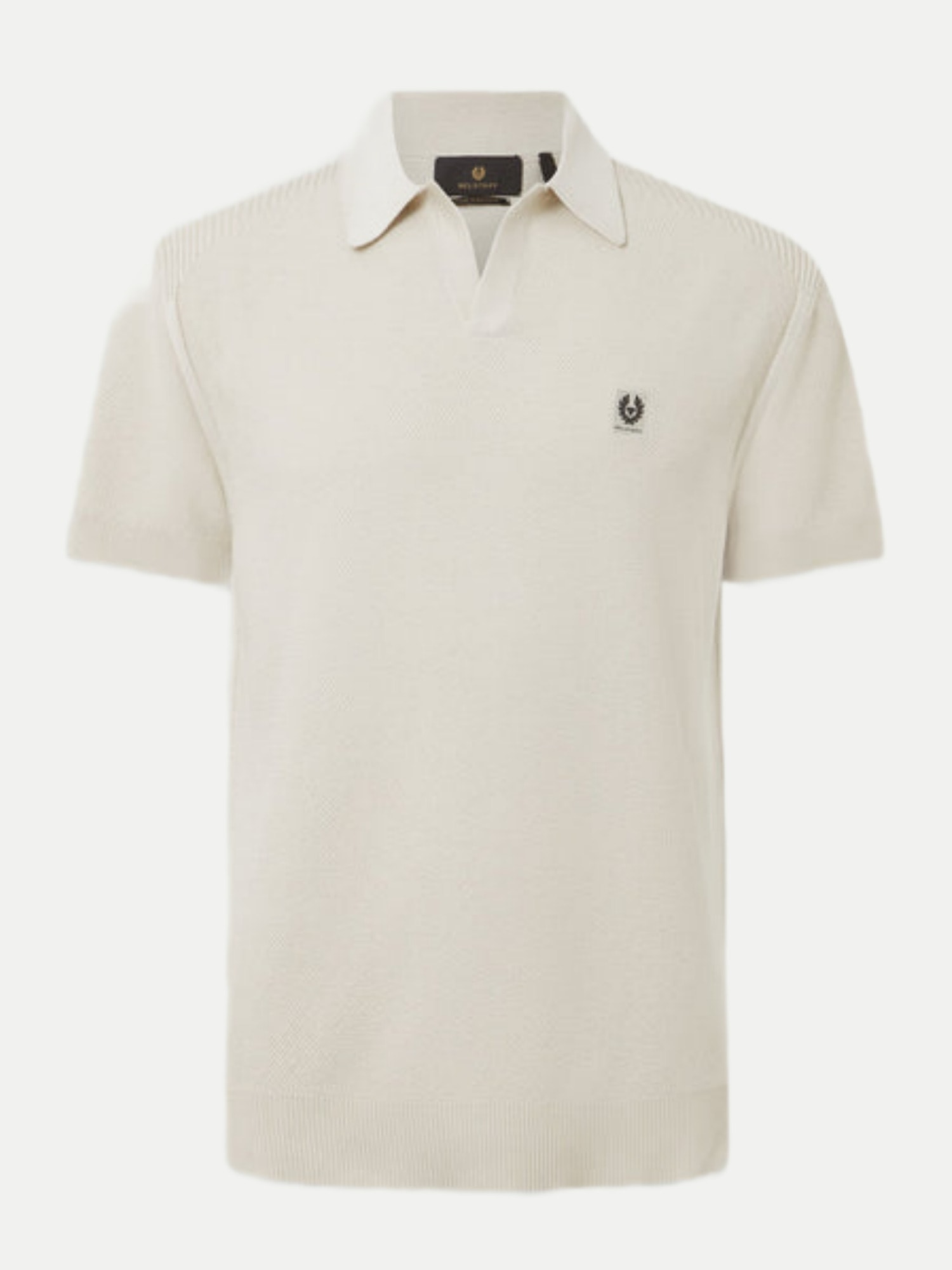 Belstaff Strickpolo Coast Beige XL