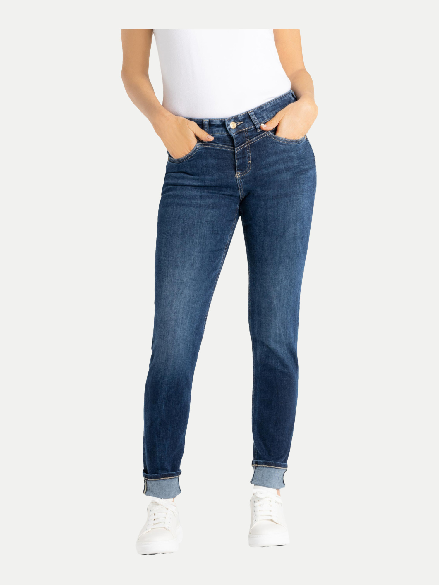 Mac Straight-Fit Jeans Blau 38/30