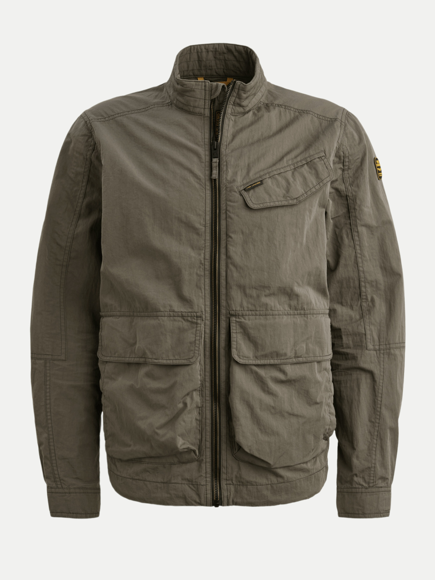 Cargo-Jacke Short Braun M