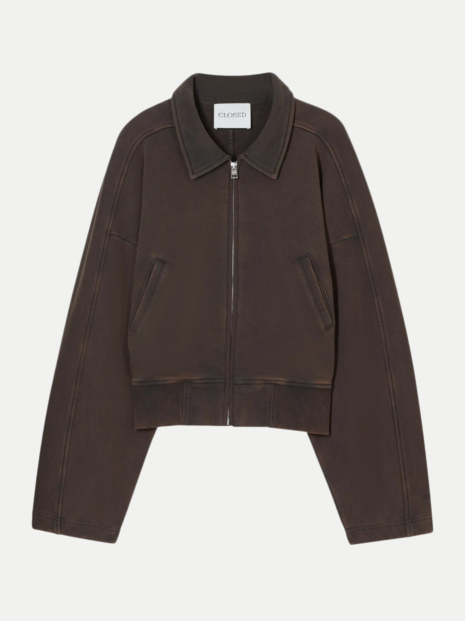 Closed Sweatshirtjacke Braun M