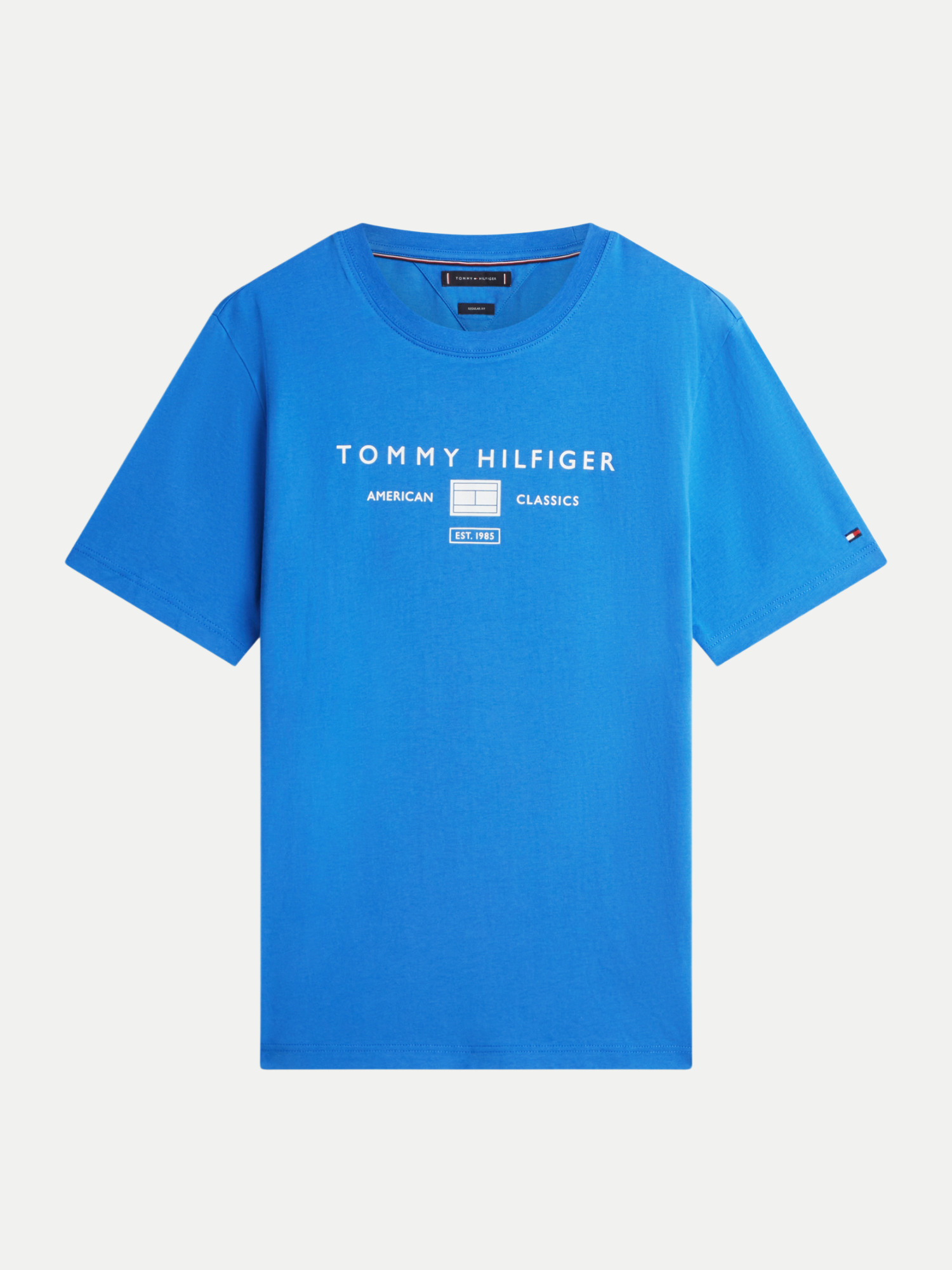 Jerseyshirt mit Logo Blau L