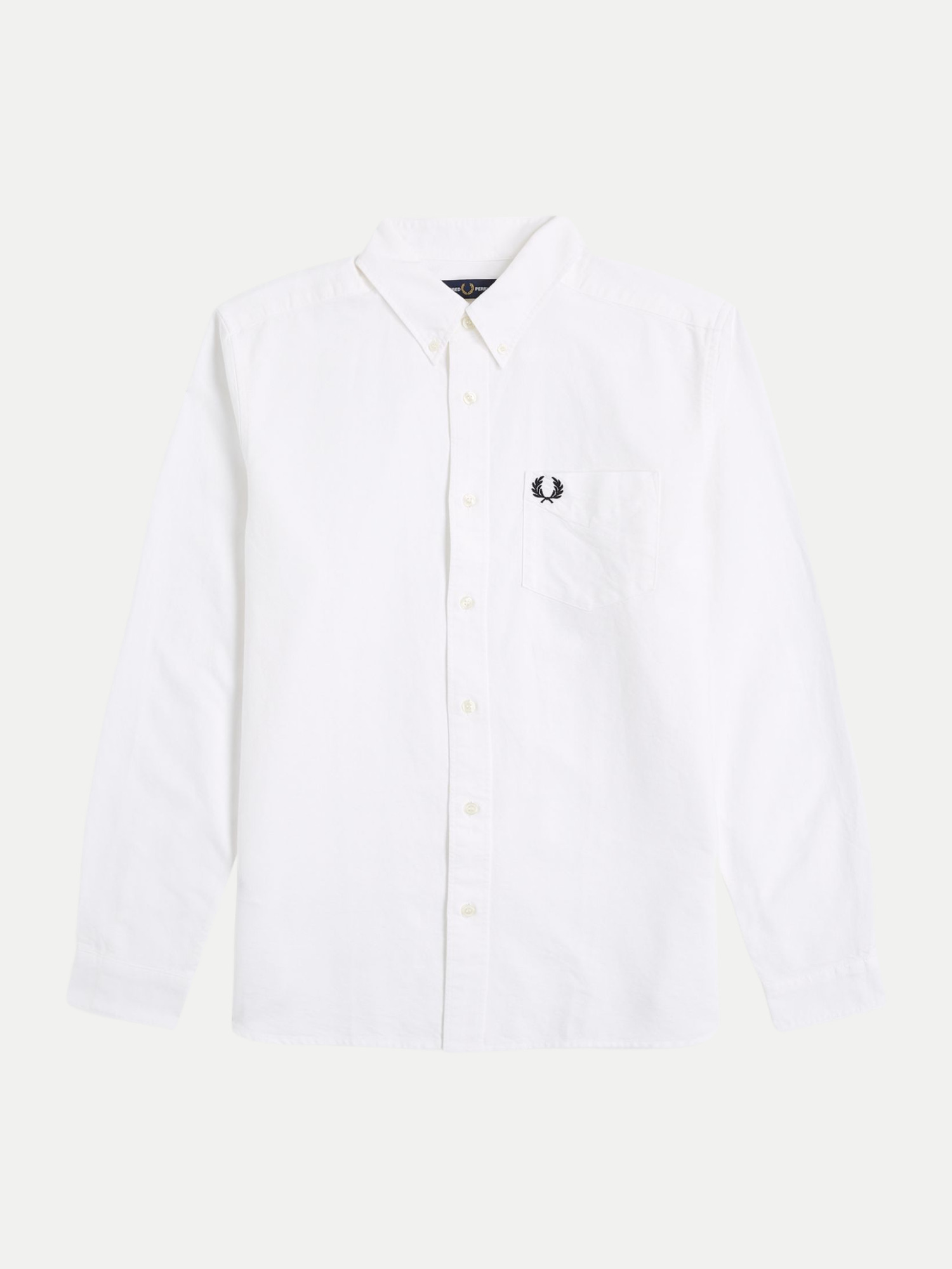Fred Perry Oxford-Hemd Weiß XL