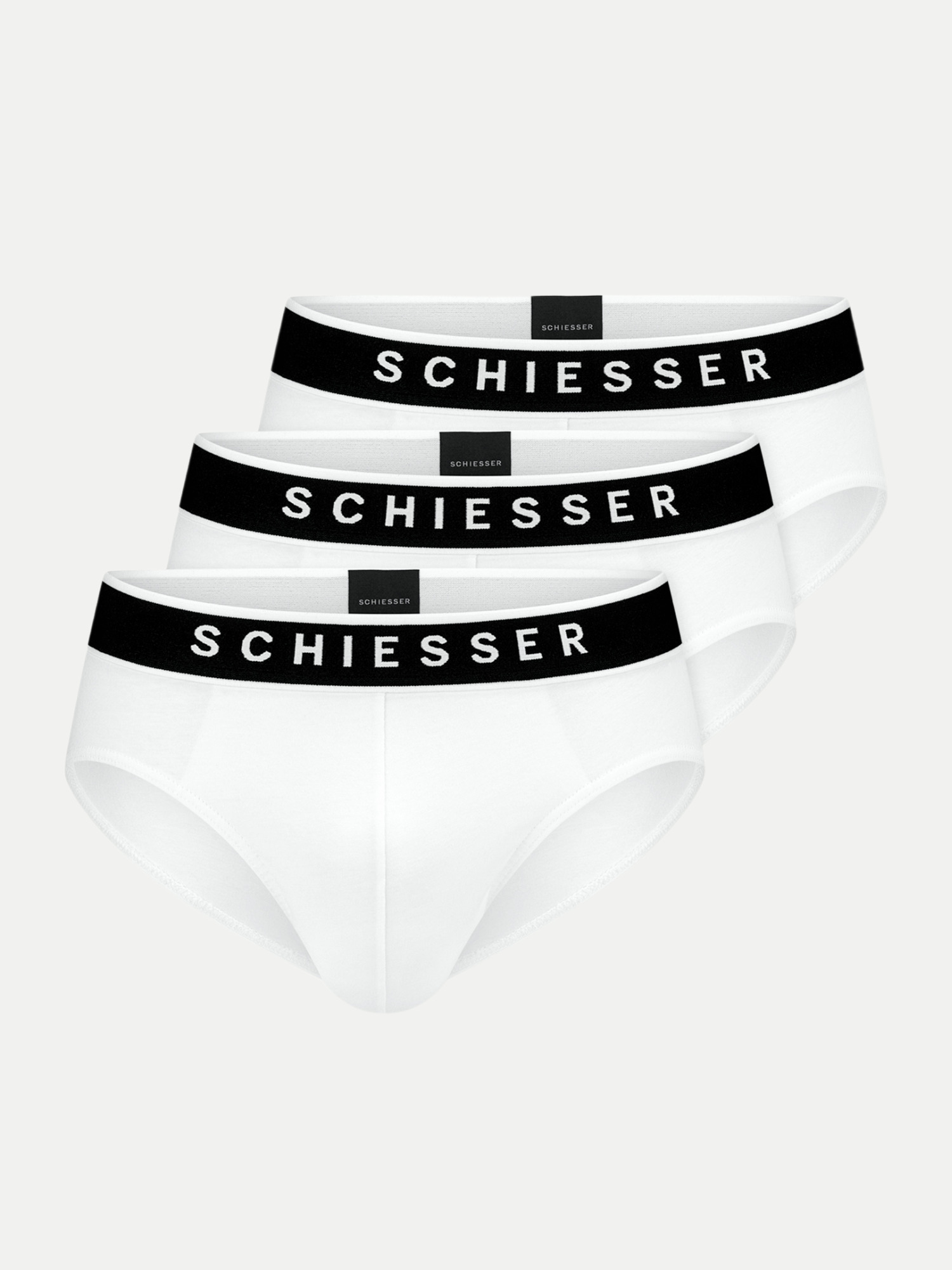 Schiesser 3er Pack Rio-Slip Weiß 6